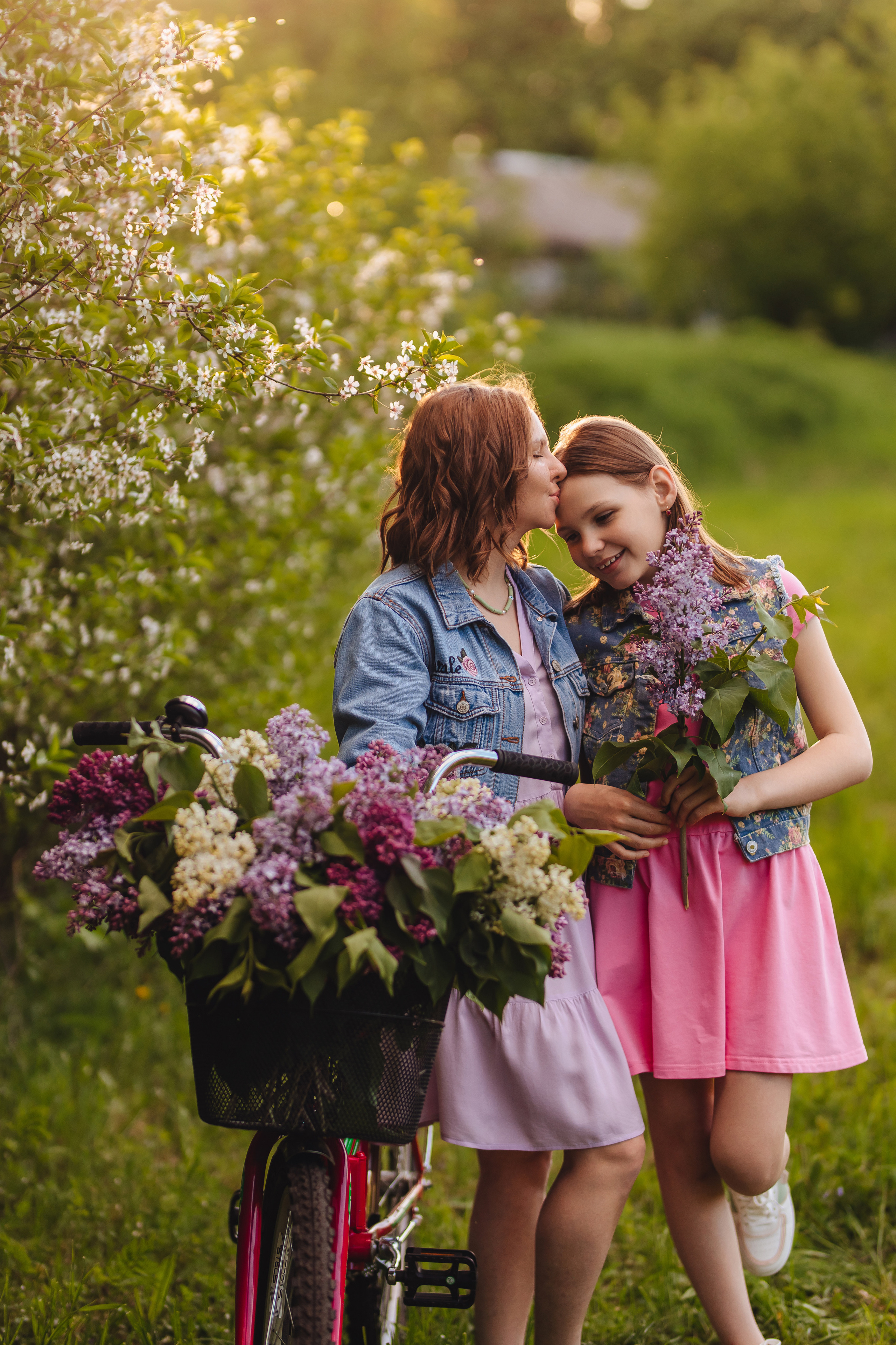 На закате в деревне. Свадебный и семейный фотограф в Туле и области Маша Костина