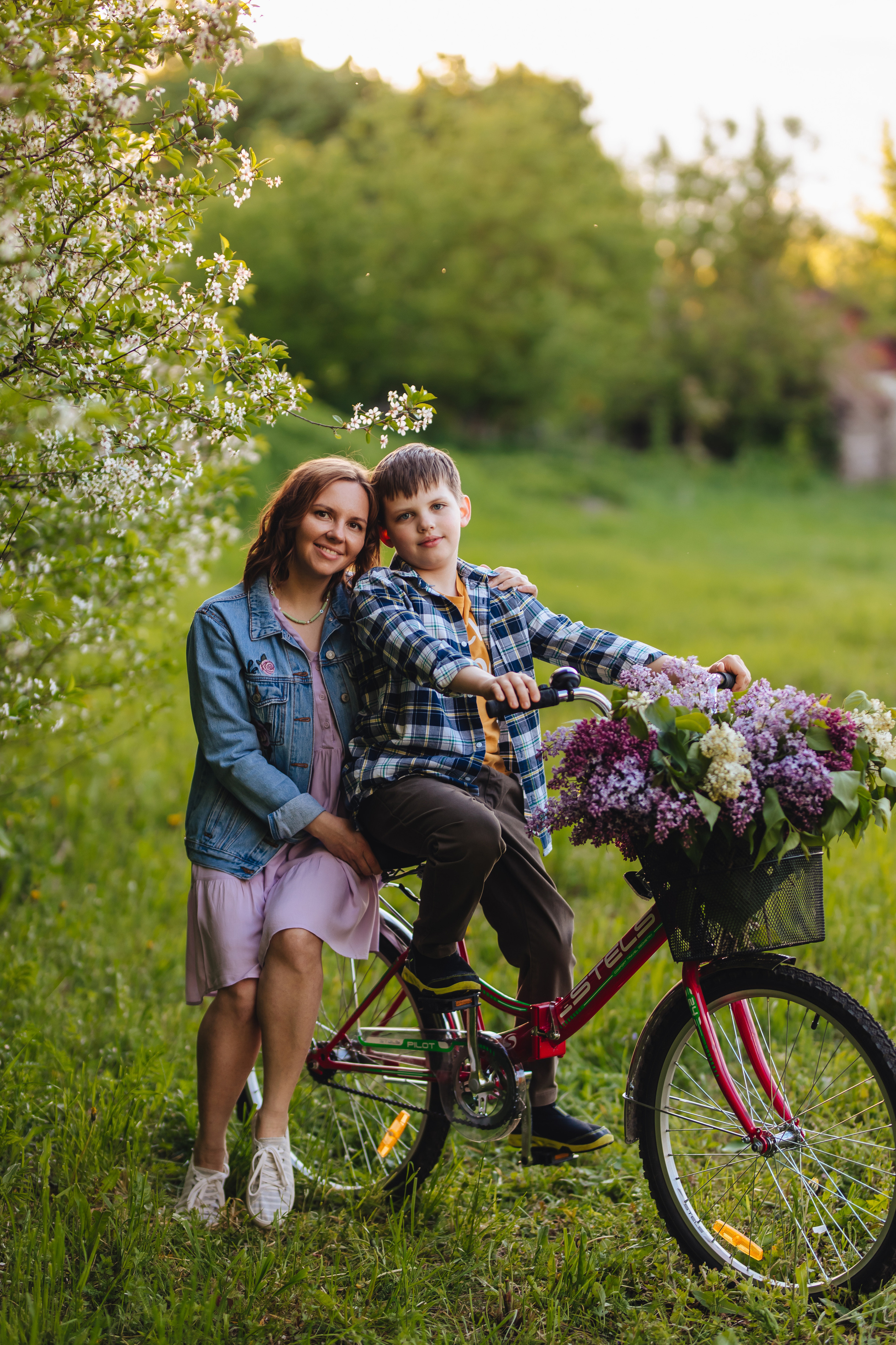 На закате в деревне. Свадебный и семейный фотограф в Туле и области Маша Костина