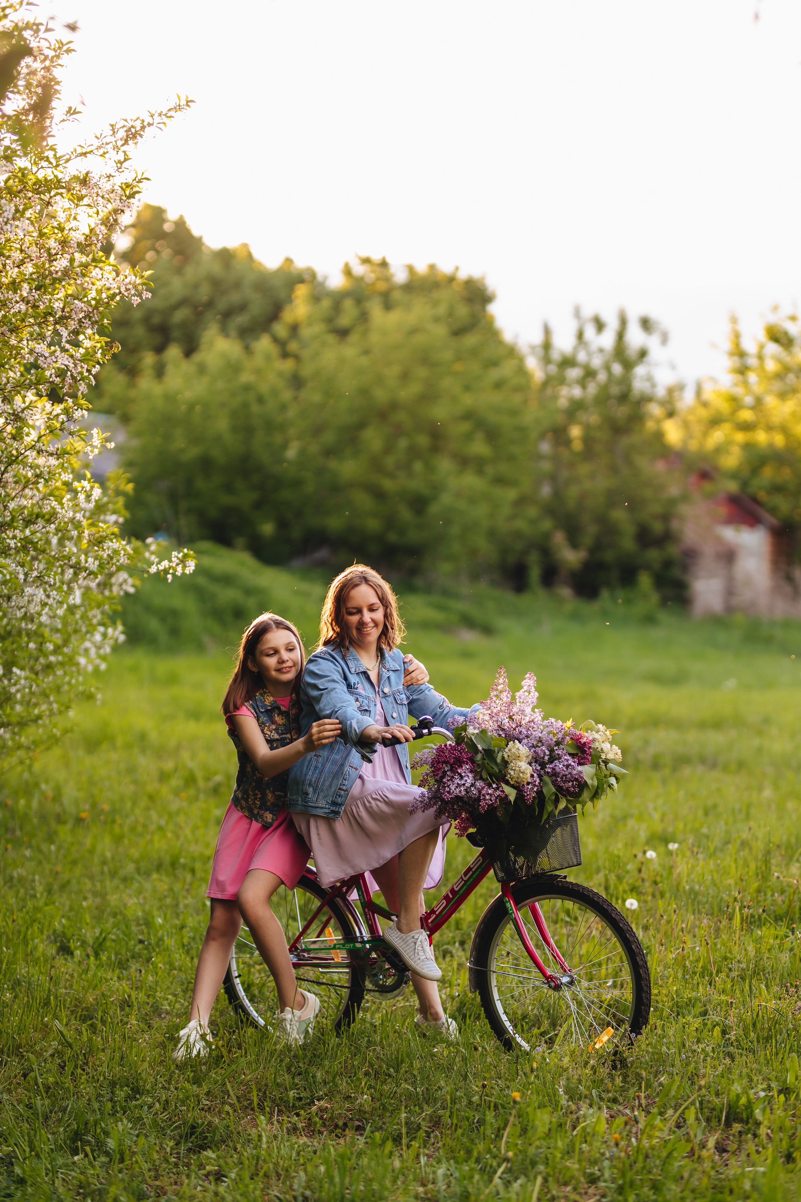 На закате в деревне. Свадебный и семейный фотограф в Туле и области Маша Костина