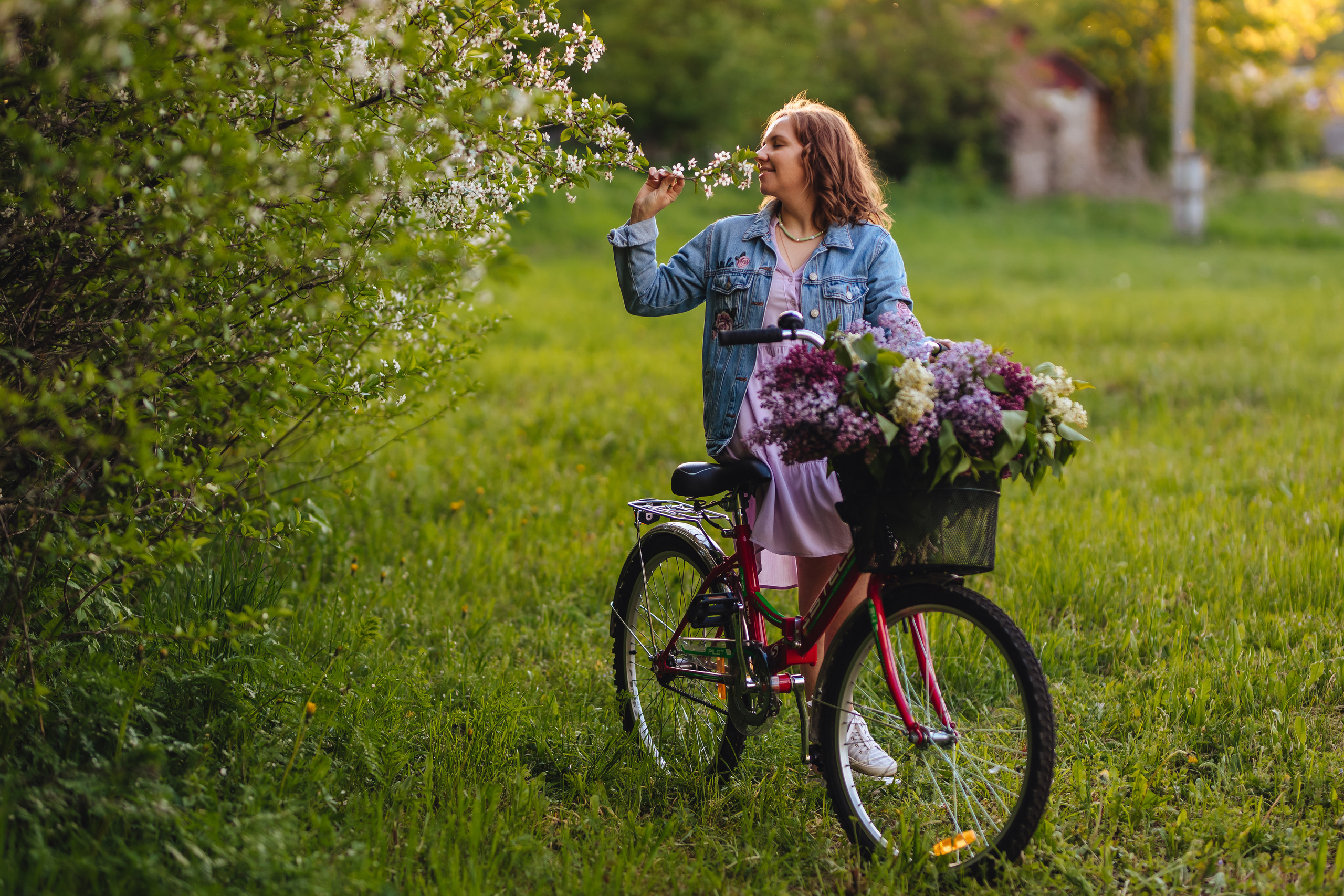 На закате в деревне. Свадебный и семейный фотограф в Туле и области Маша Костина