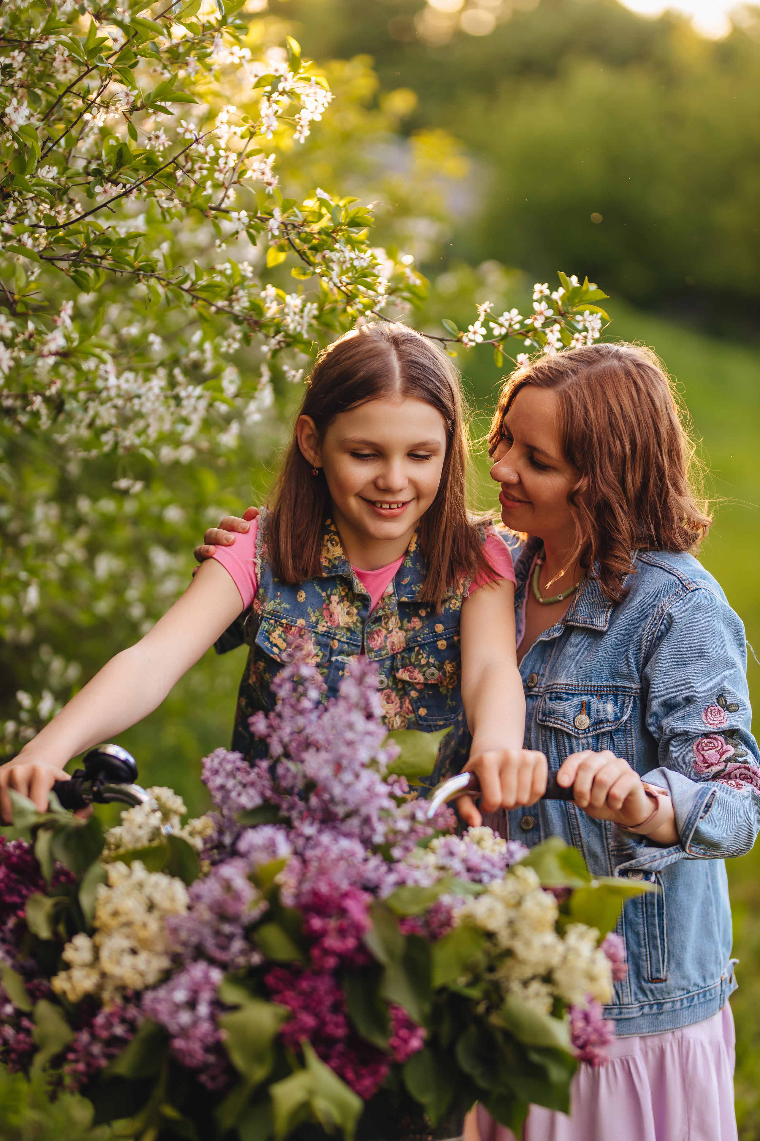 На закате в деревне. Свадебный и семейный фотограф в Туле и области Маша Костина