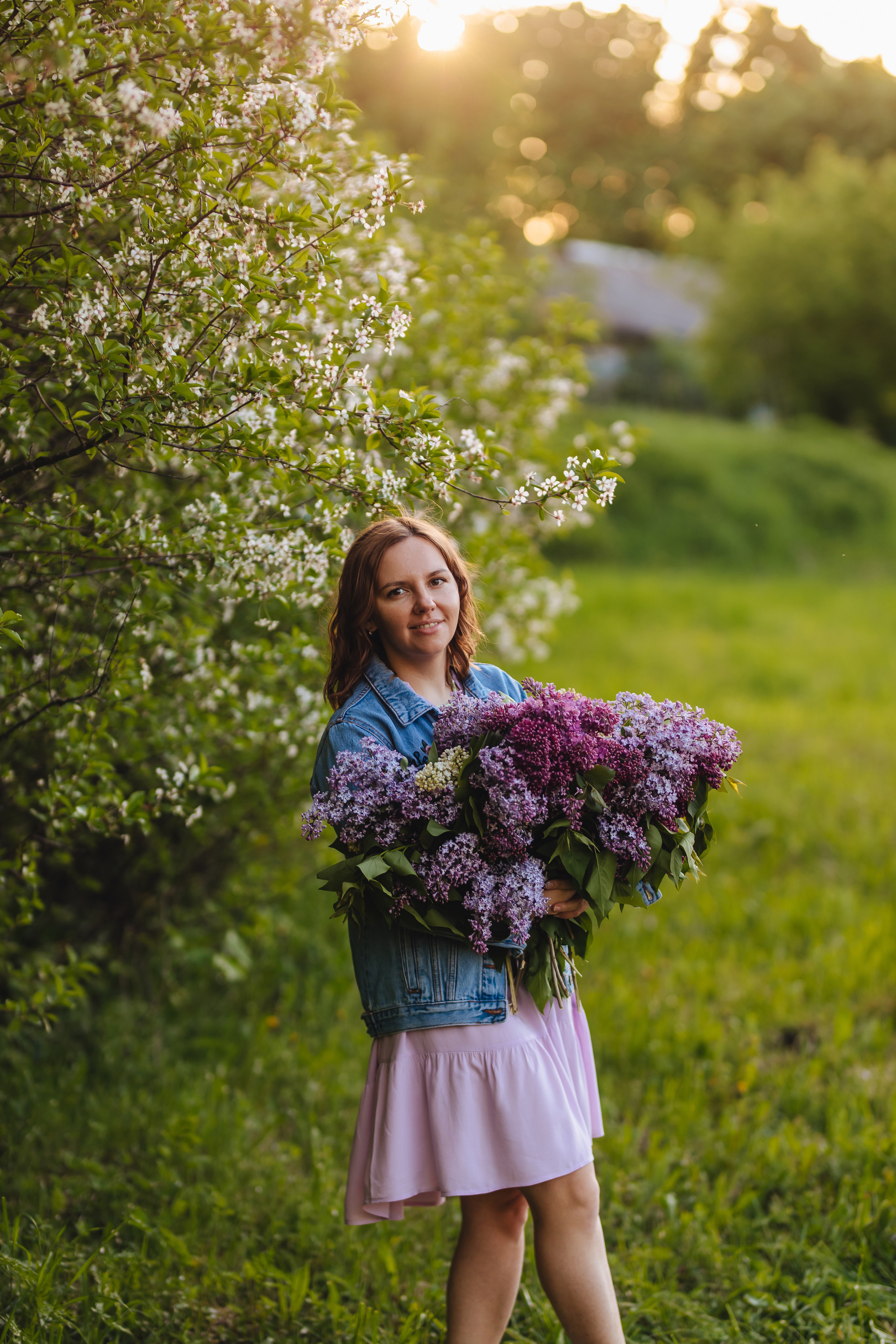 На закате в деревне. Свадебный и семейный фотограф в Туле и области Маша Костина