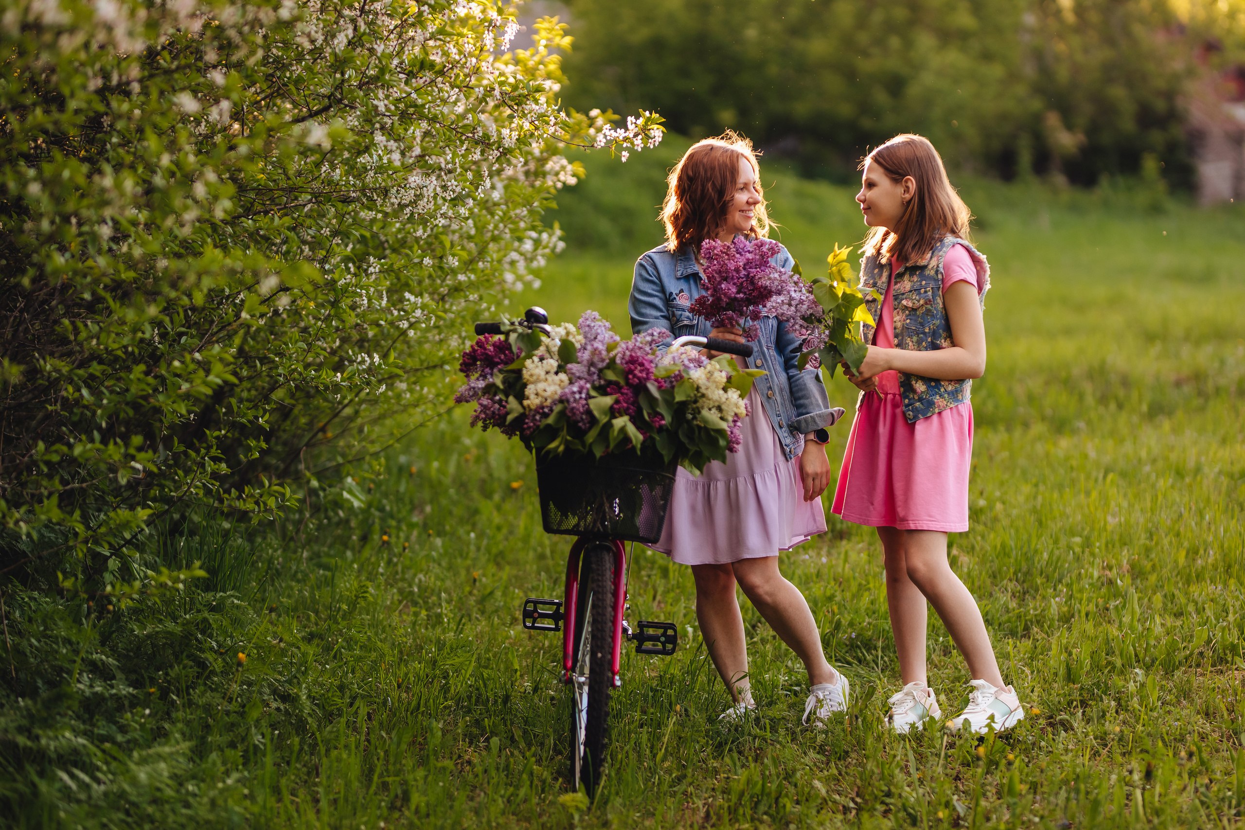 На закате в деревне. Свадебный и семейный фотограф в Туле и области Маша Костина