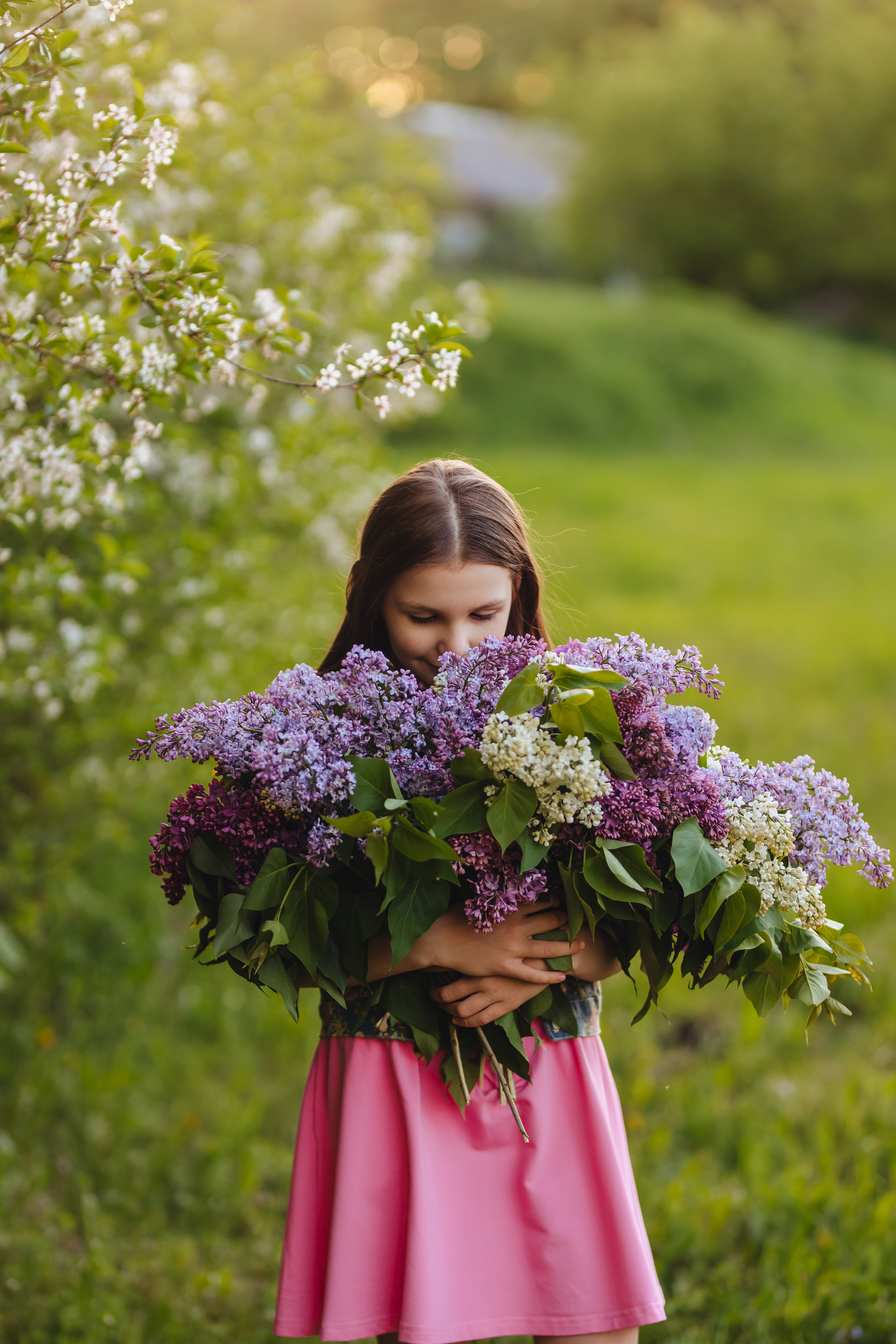 На закате в деревне. Свадебный и семейный фотограф в Туле и области Маша Костина