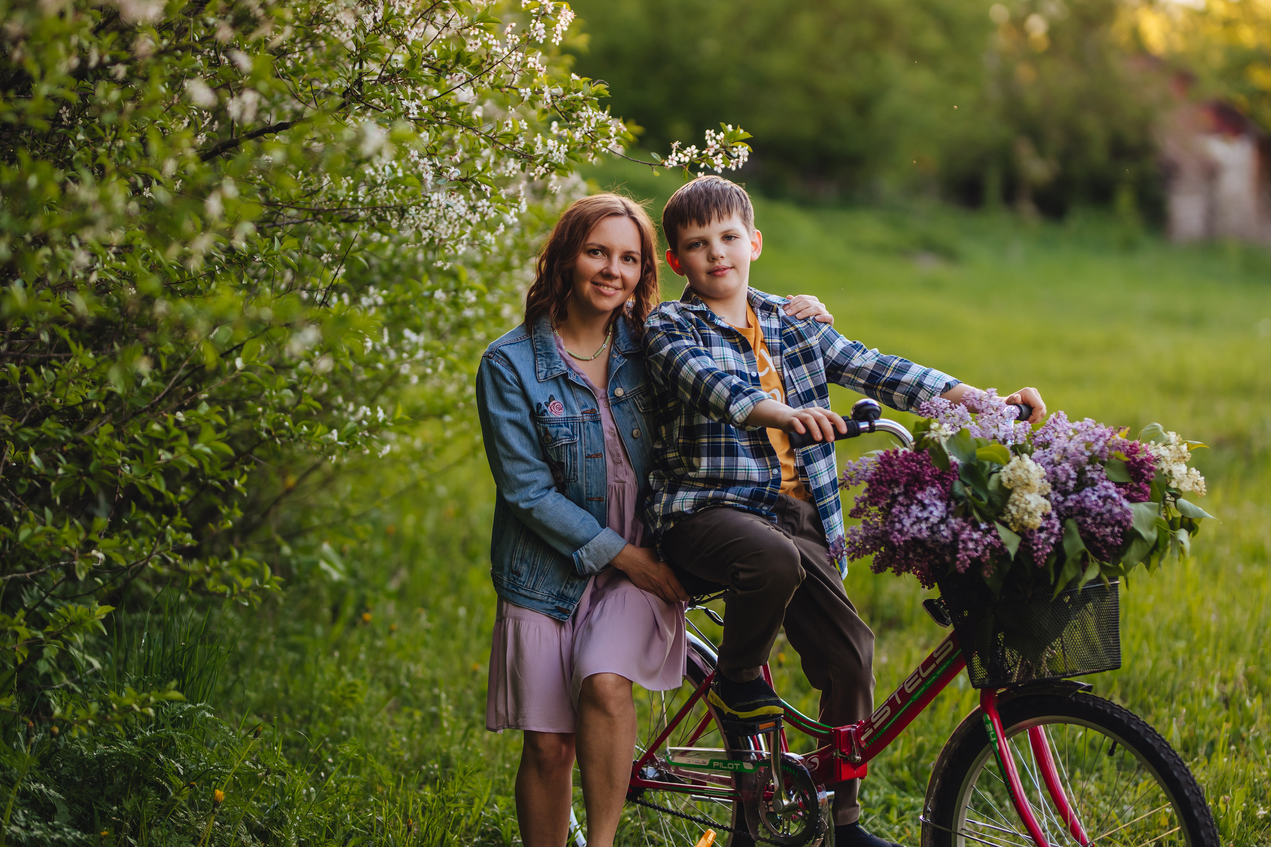 На закате в деревне. Свадебный и семейный фотограф в Туле и области Маша Костина