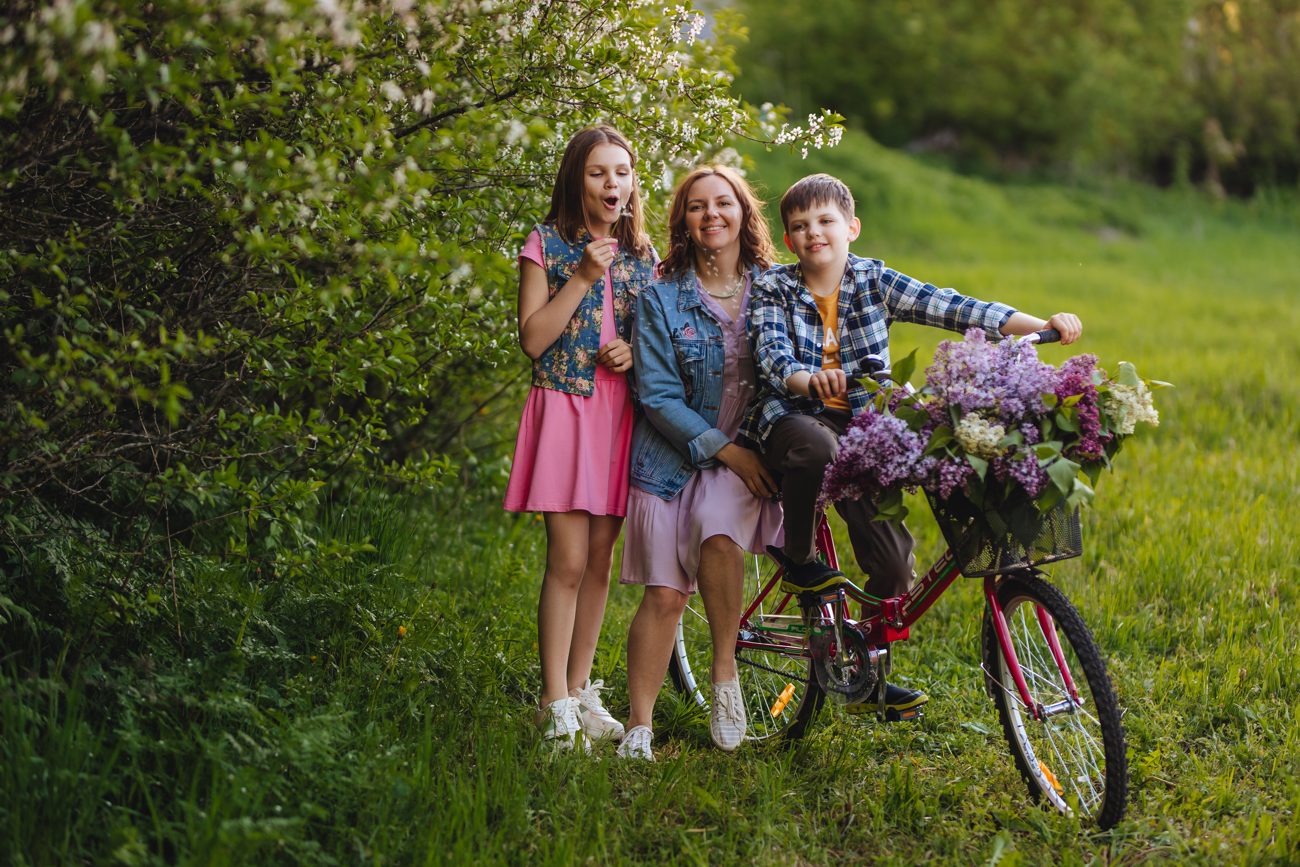 На закате в деревне. Свадебный и семейный фотограф в Туле и области Маша Костина