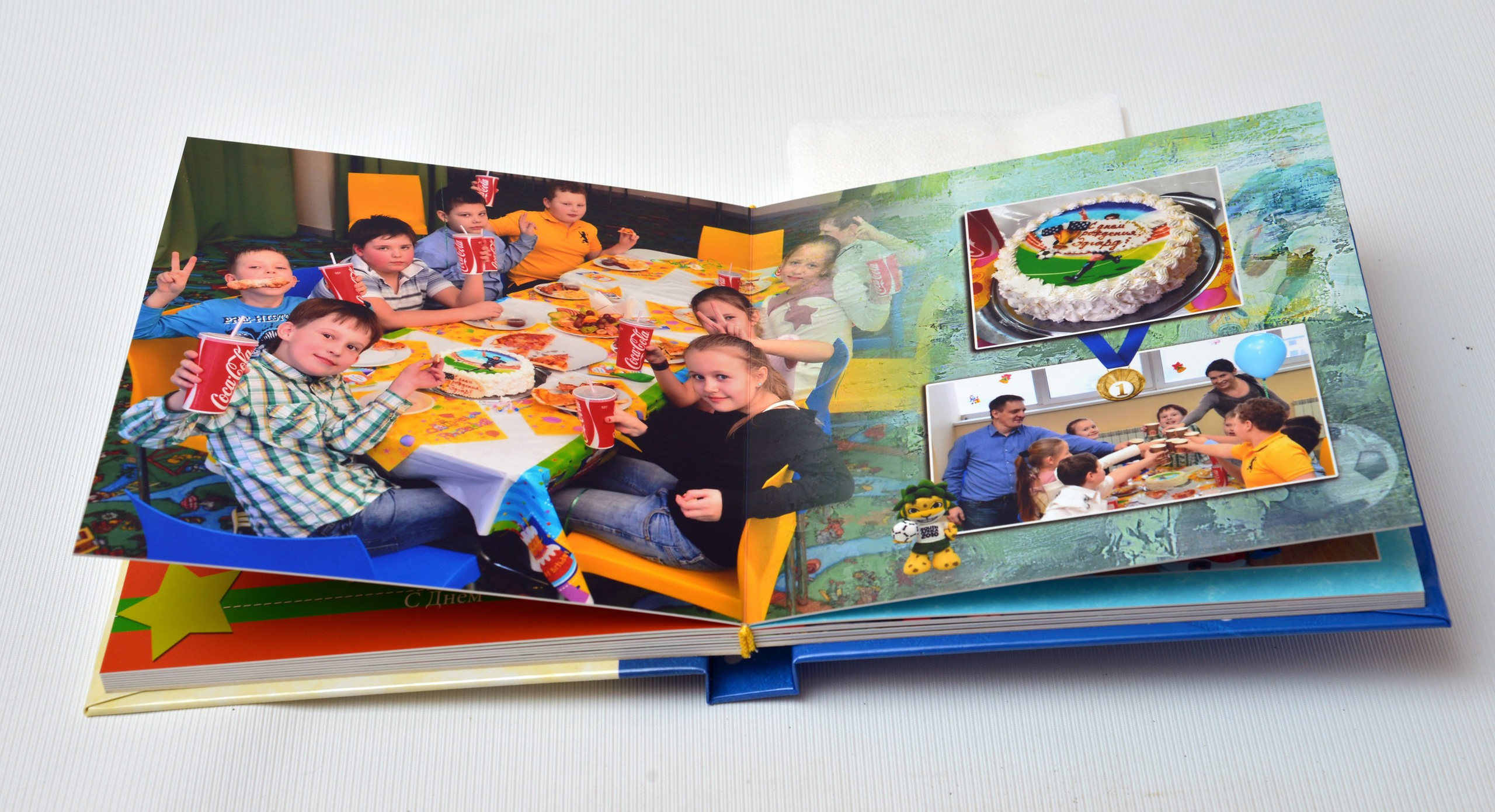 Фотокнига о Дне рождения ребёнка. Выпускные фотокниги, фотосъемка, видеосъемка в Челябинске и области