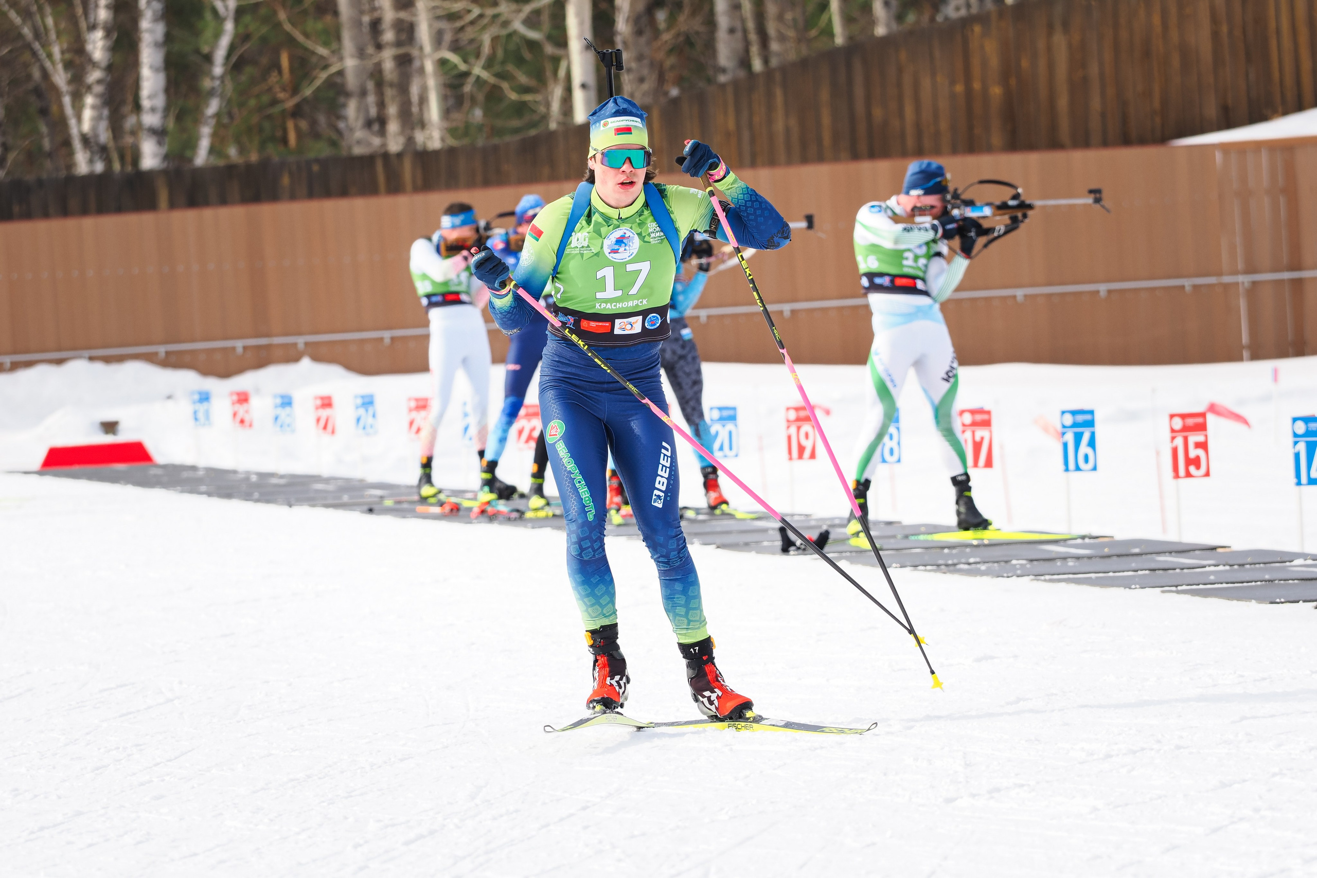 Биатлон / Первенство России. Репортажный фотограф Алексей Козьмин