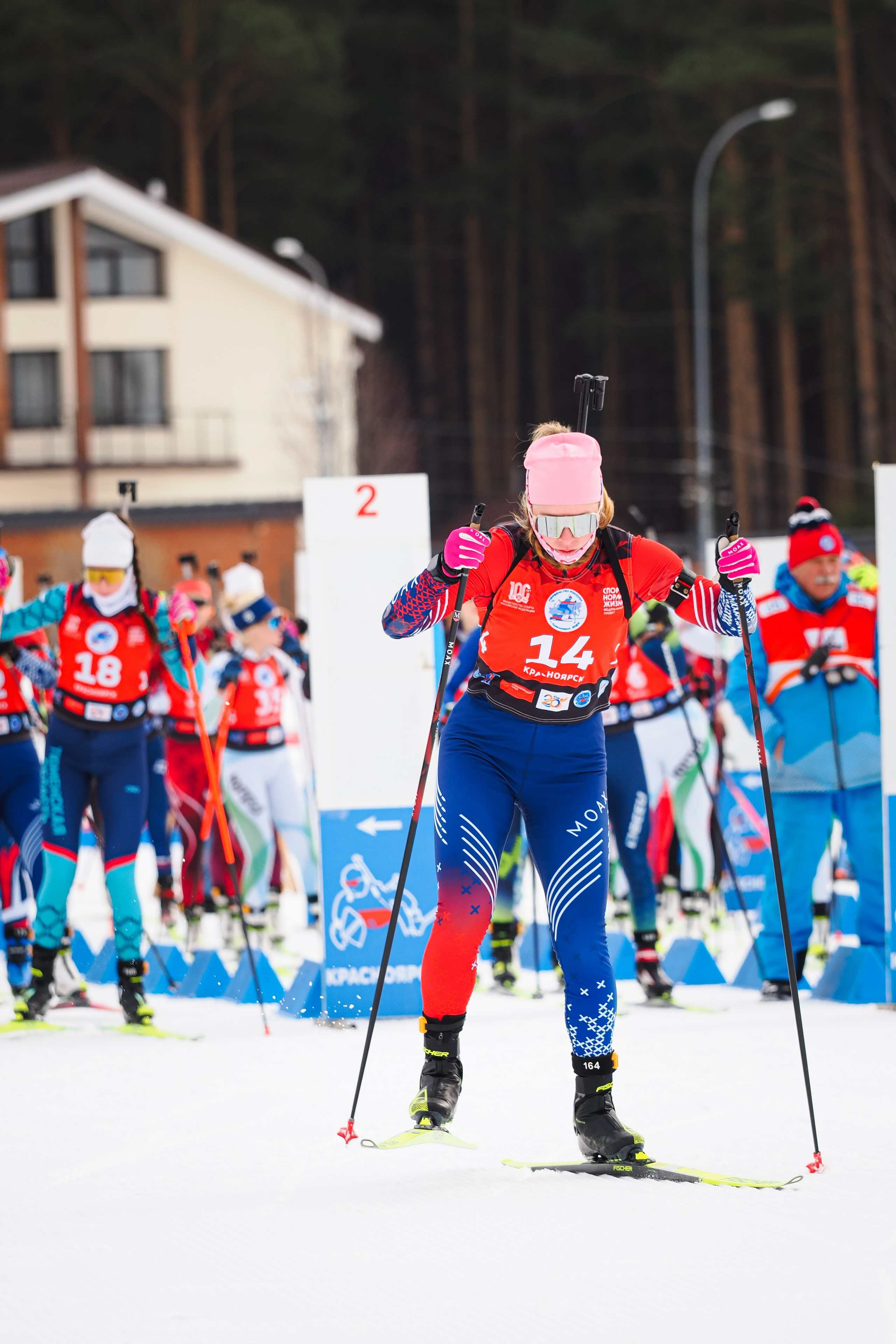 Биатлон / Первенство России. Репортажный фотограф Алексей Козьмин