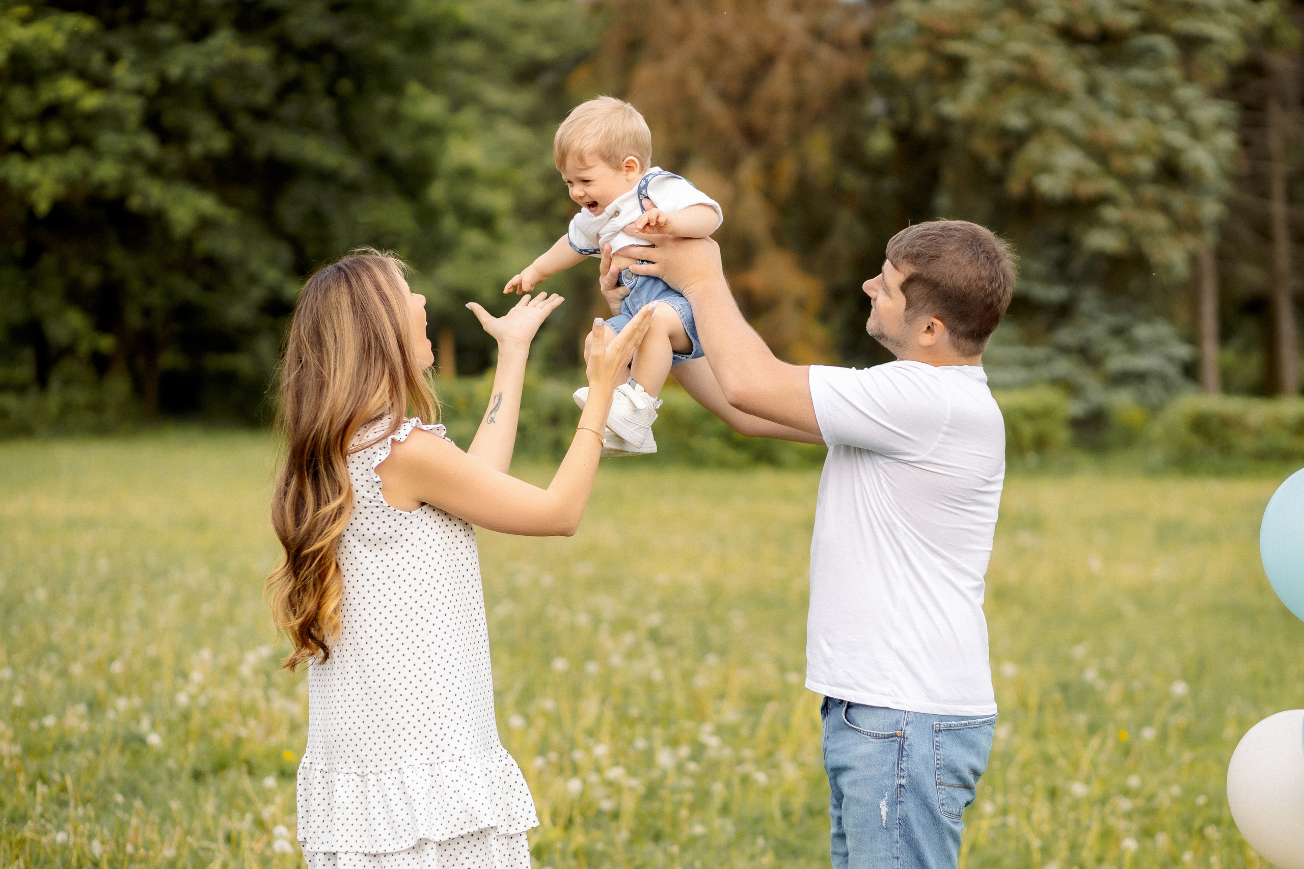 1 годик, фотосессия на природе. Зотова Алена — семейный и женский фотограф в Зеленограде