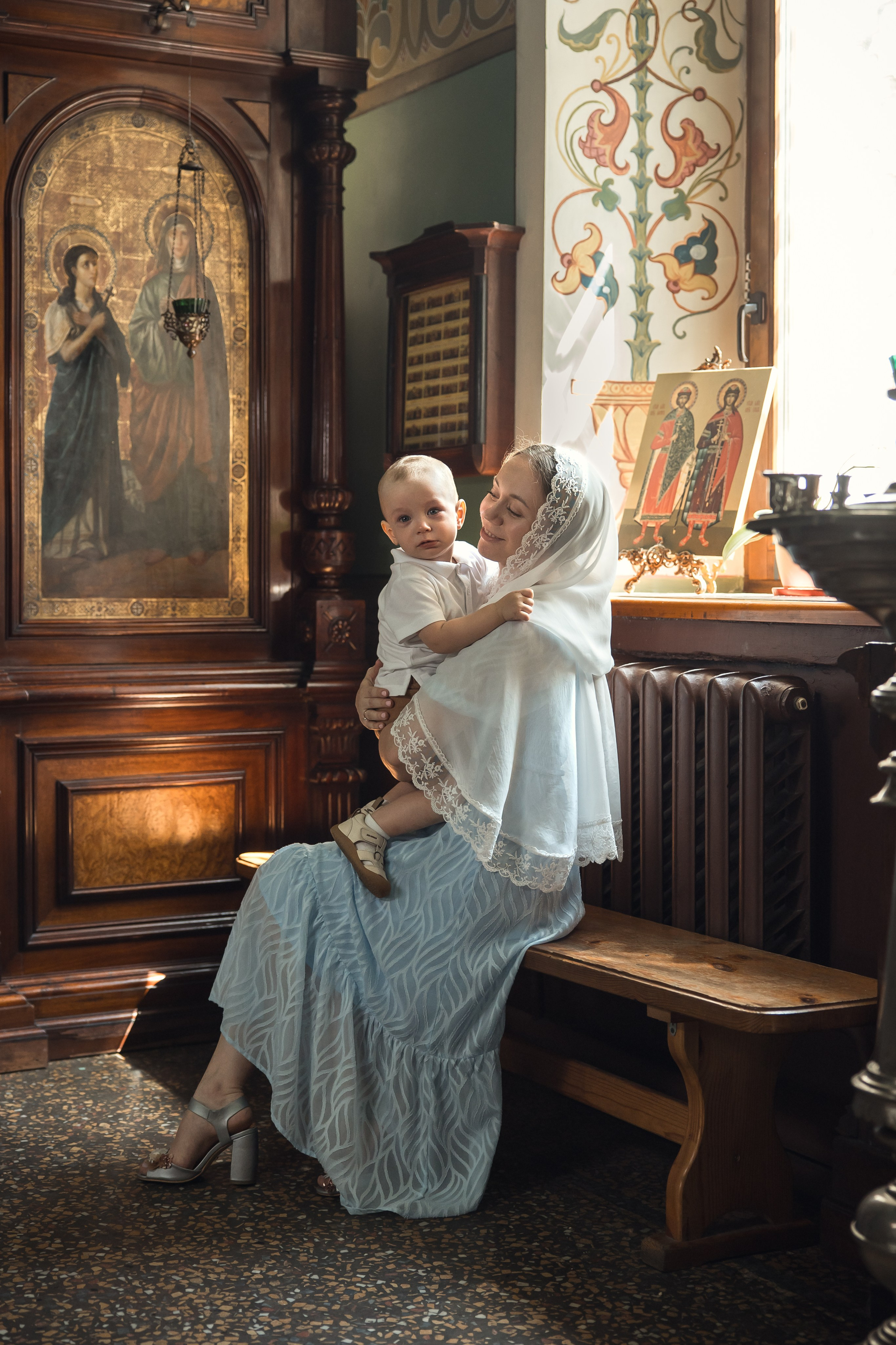 Таинство крещения. Семейный и детский фотограф в Москве Орешина Юлия