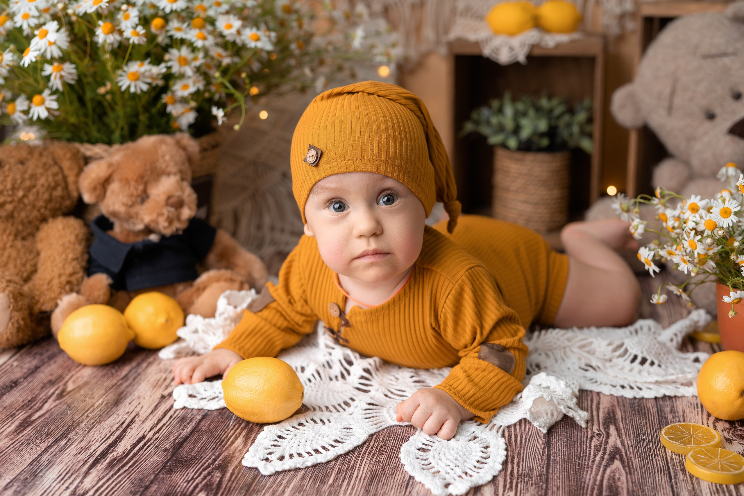 РОМАШКИ 2023. Фотограф новорожденных г. Рязань, детский и семейный фотограф