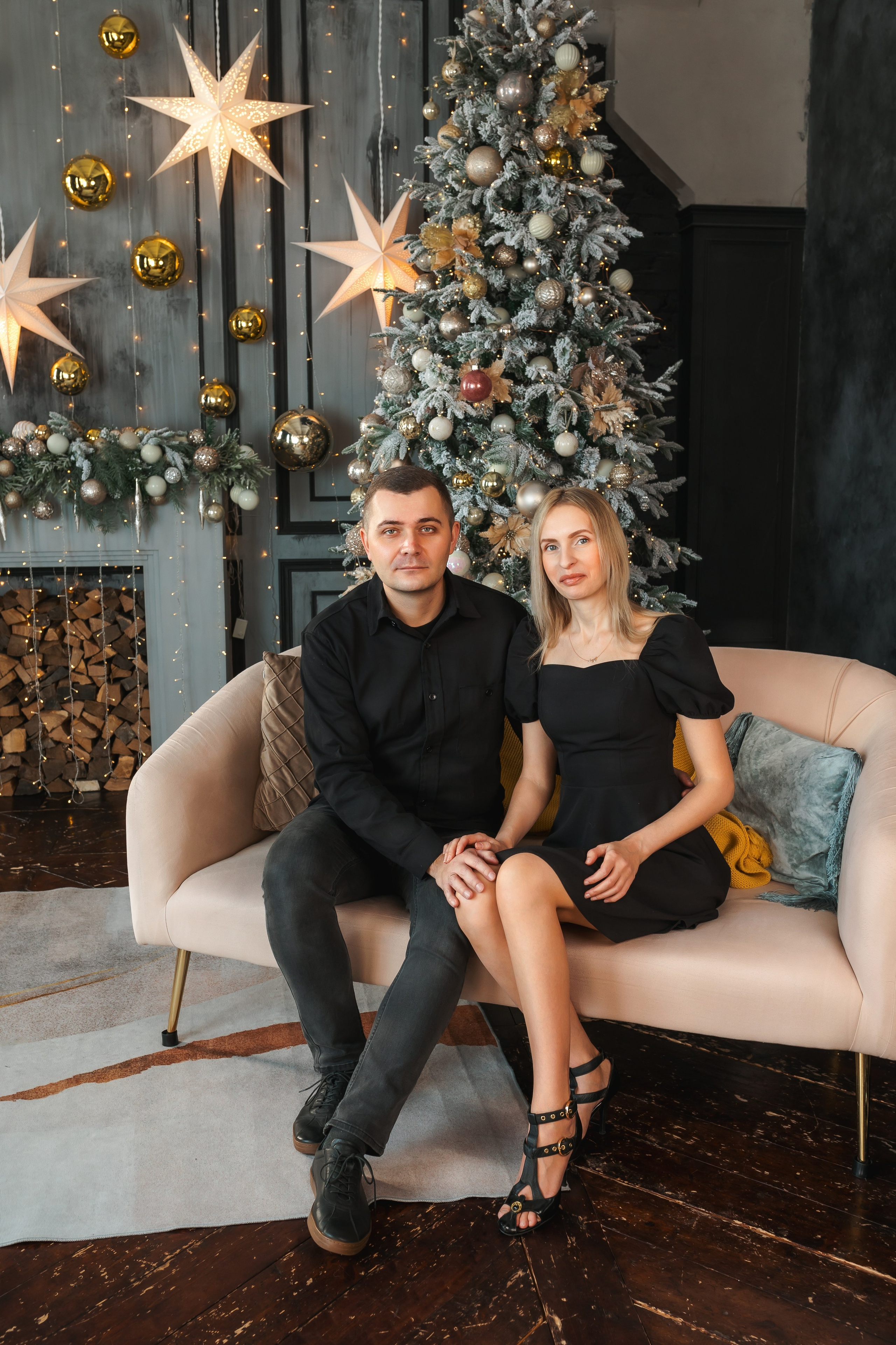 Семейная новогодняя фотосессия в Хабаровске. Свадебный фотограф в Хабаровске