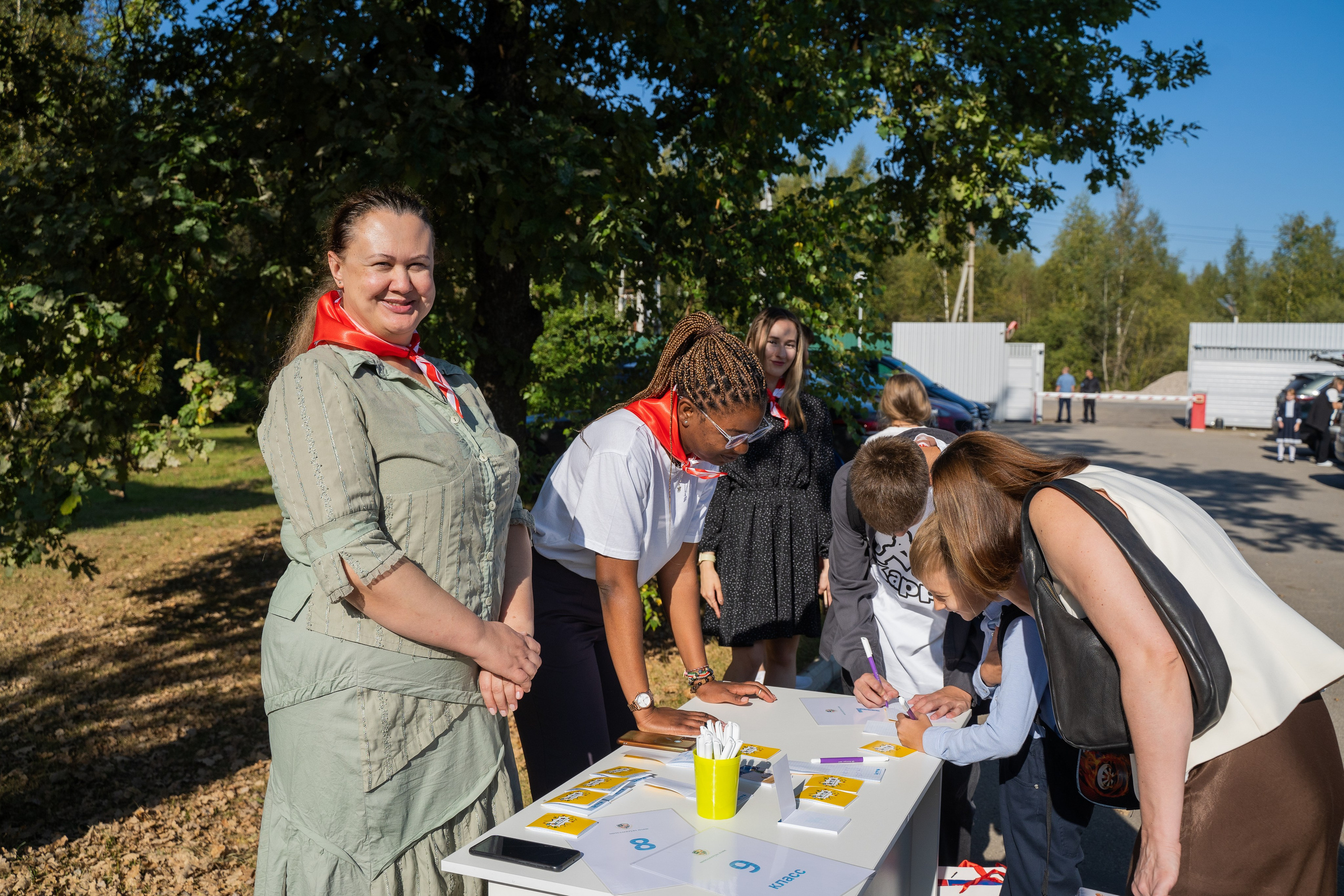 1 сентября в частной школе