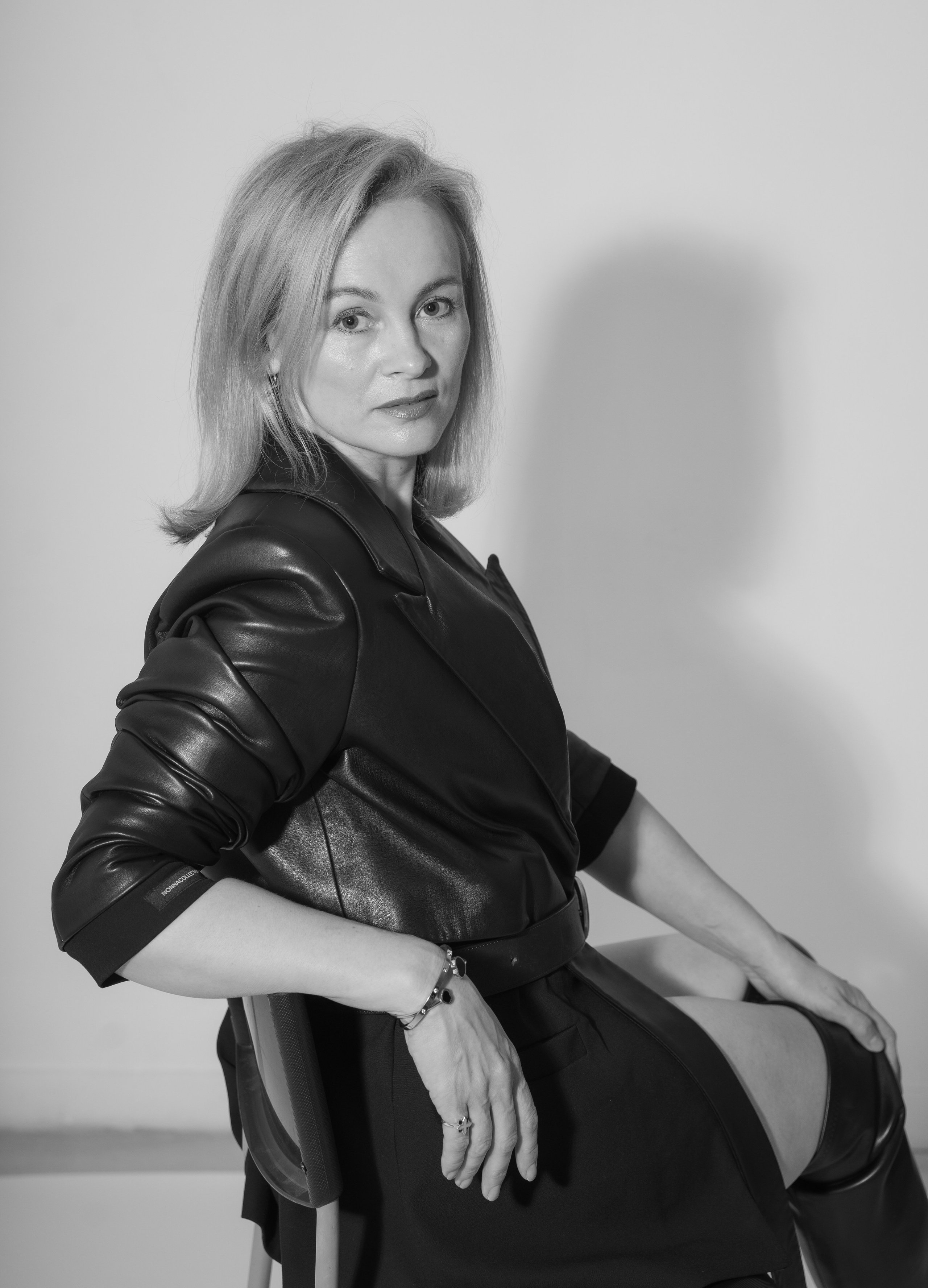 Черно-белая фотосессия