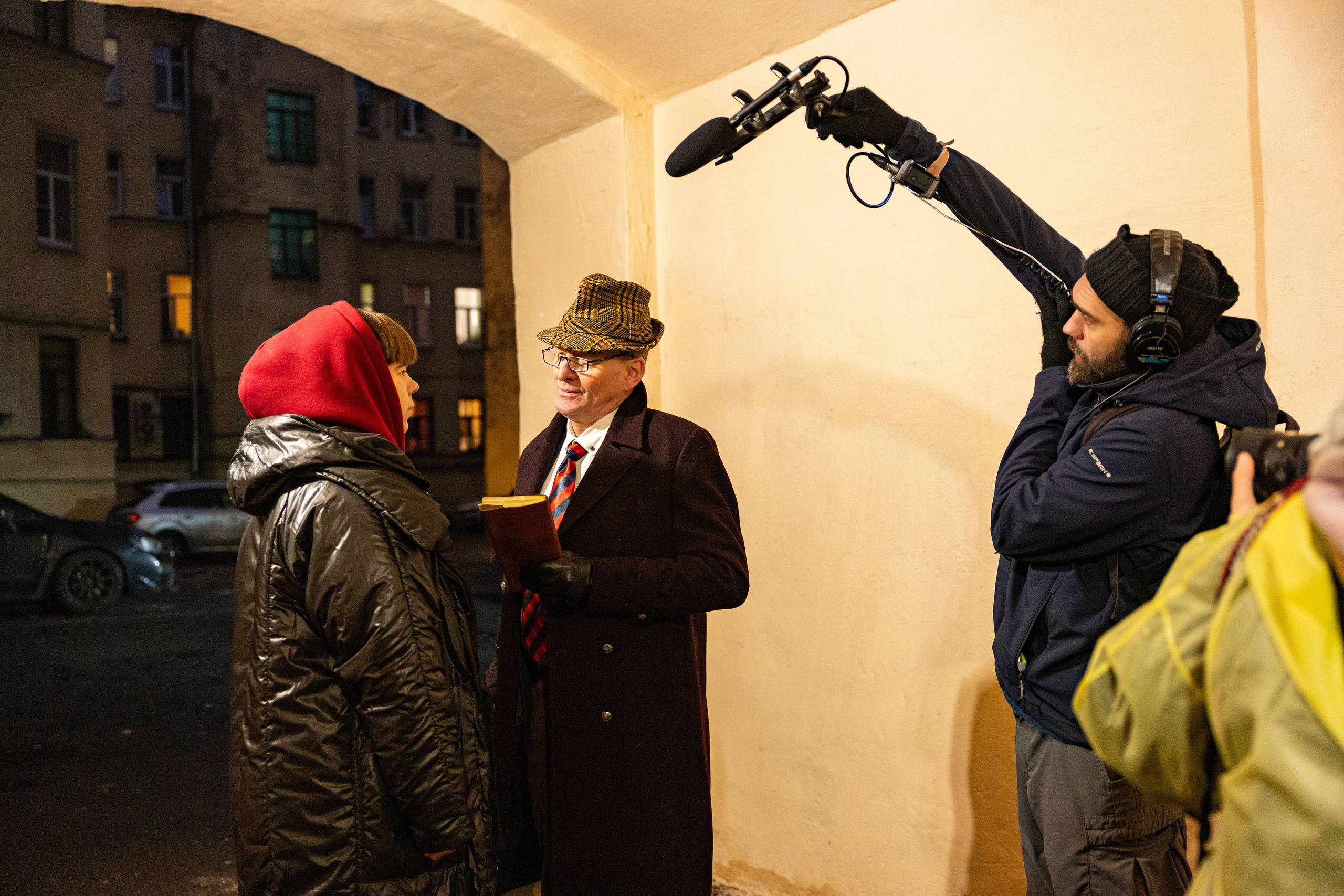 Киносъемка дипломного проекта Егора. Фотограф/видеограф в Санкт-Петербурге Динара Гольдина