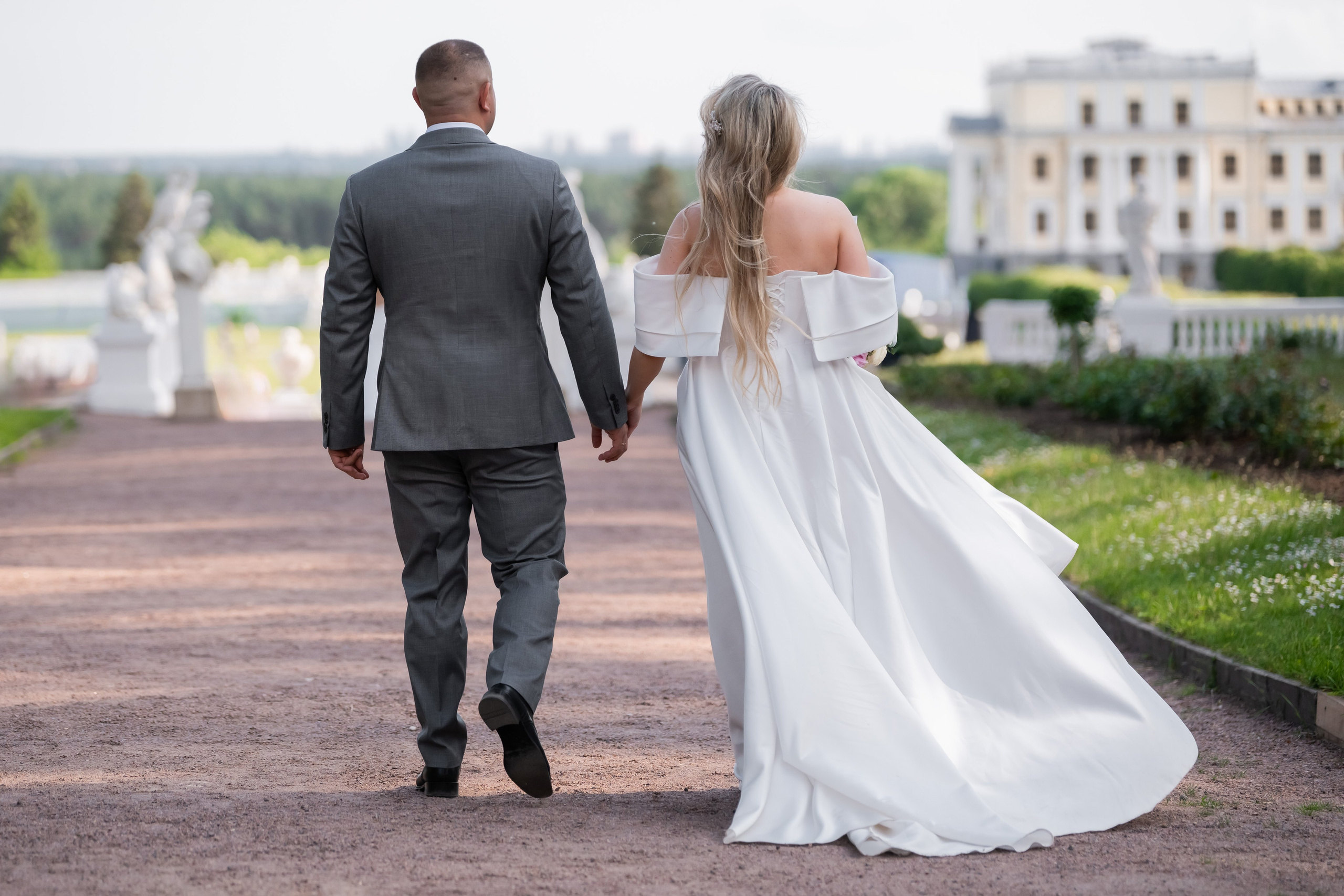 Мария и Дмитрий Прогулка Архангельское. Репортажный фотограф Сергей Дроздов