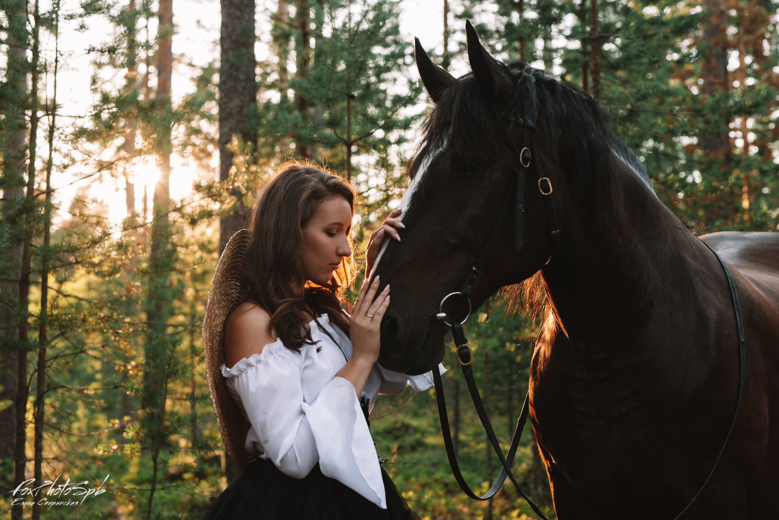 С лошадками. Фотограф в Санкт-Петербурге и Ленинградской области