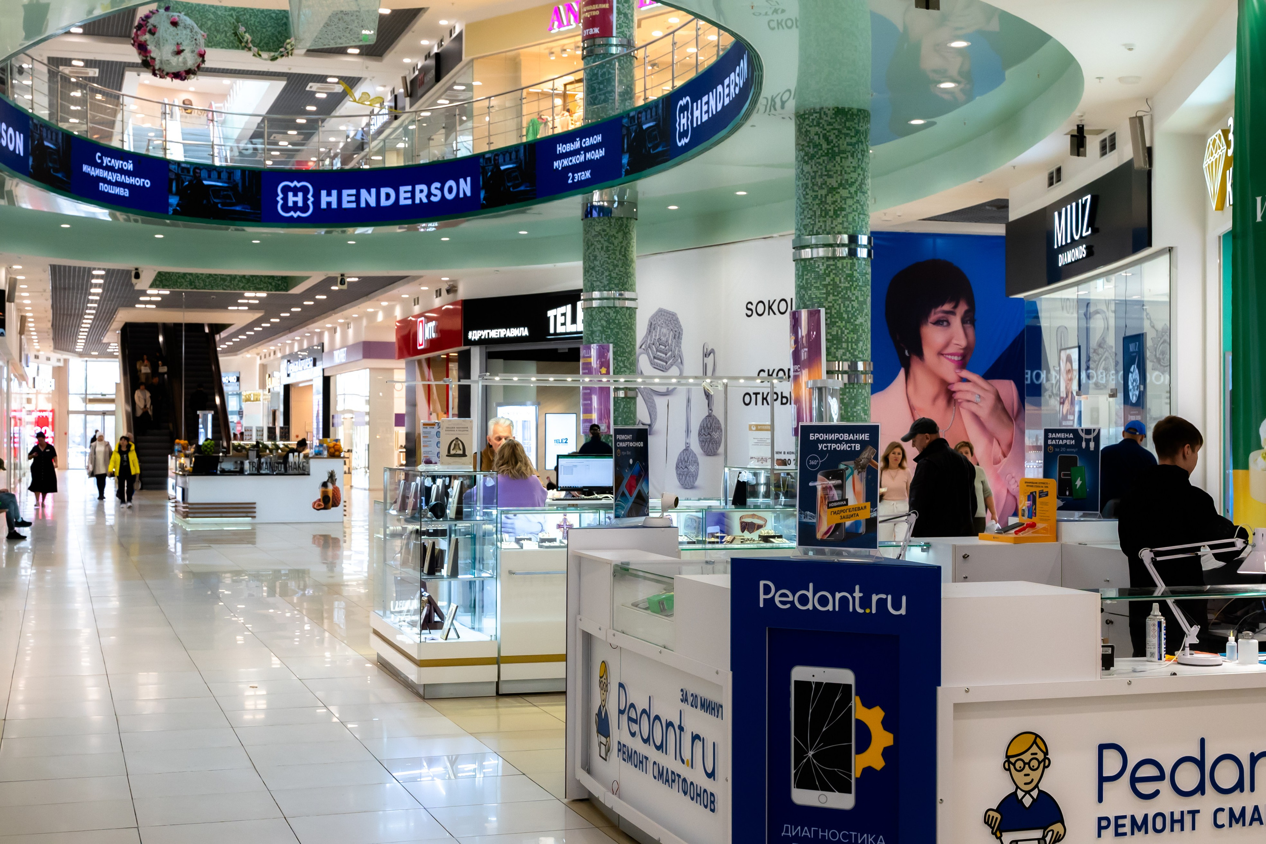 Интерьерная съёмка Торгового квартала. Фотограф/видеограф Богдан Голованов