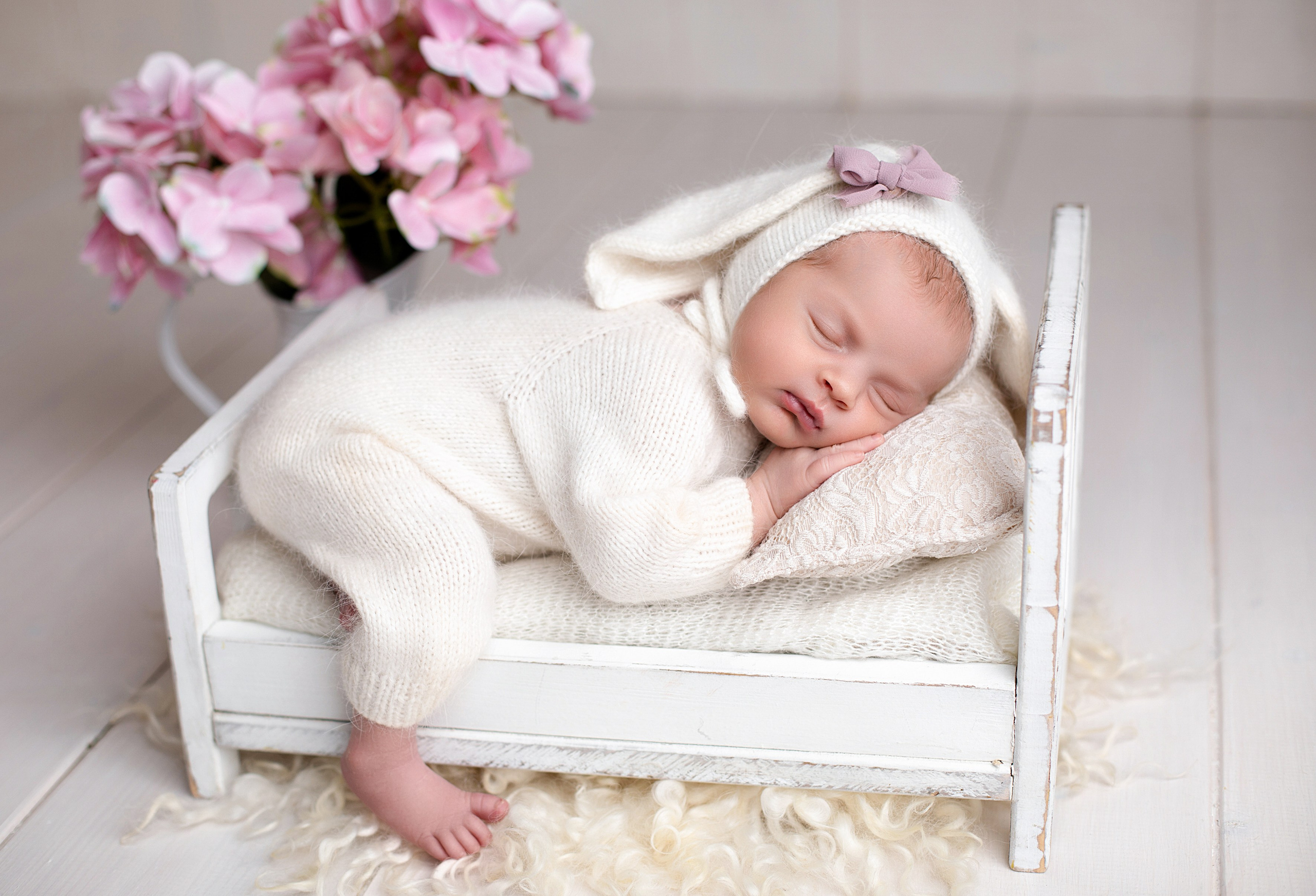Новорожденные девочки. Фотограф новорожденных в Нижнем Новгороде Белякова Оксана
