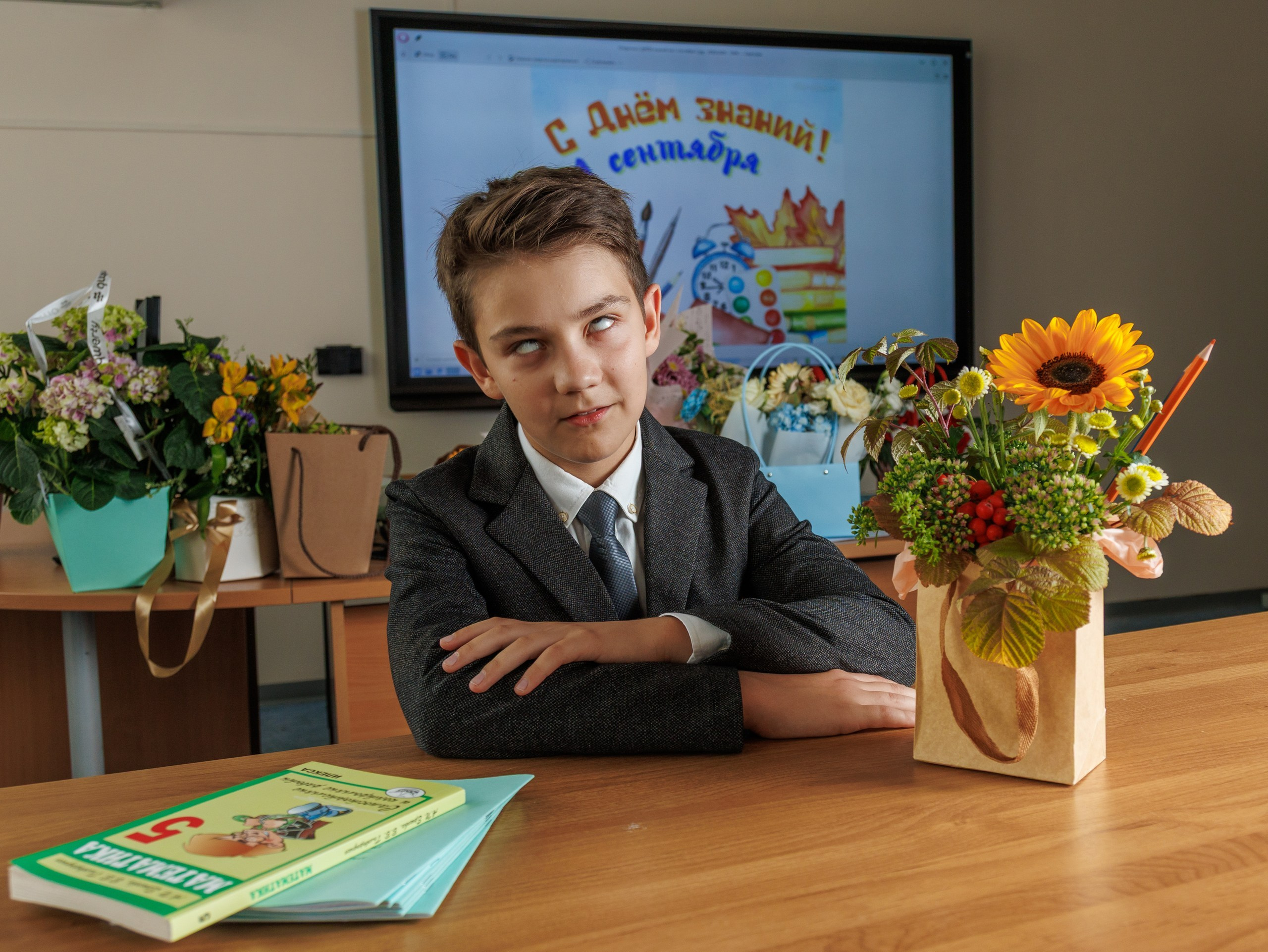 Школа 1 сентября. Фотограф Алексей Зозин в Москве