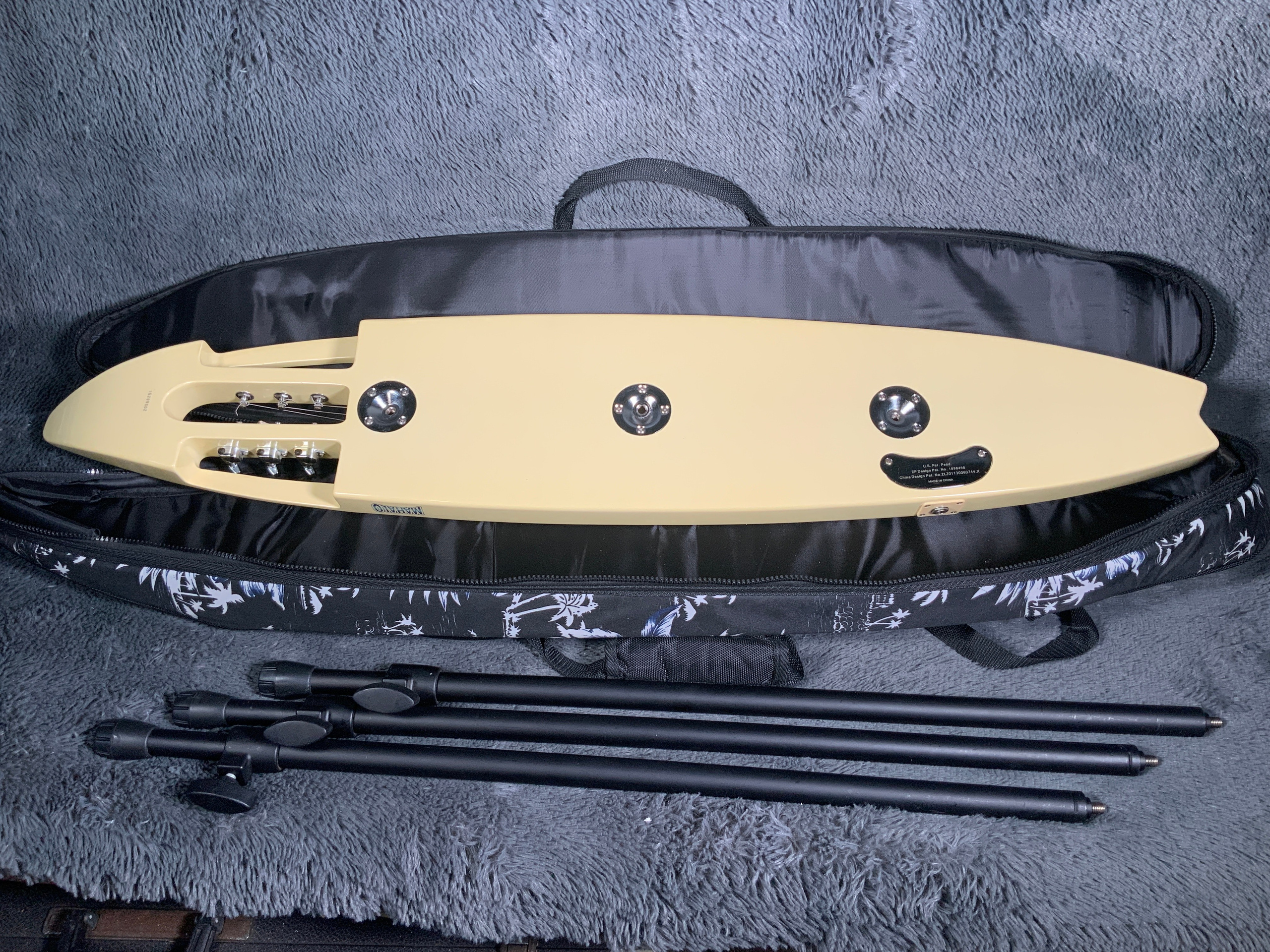 Mahalo Surfboard Lap Steel Guitar