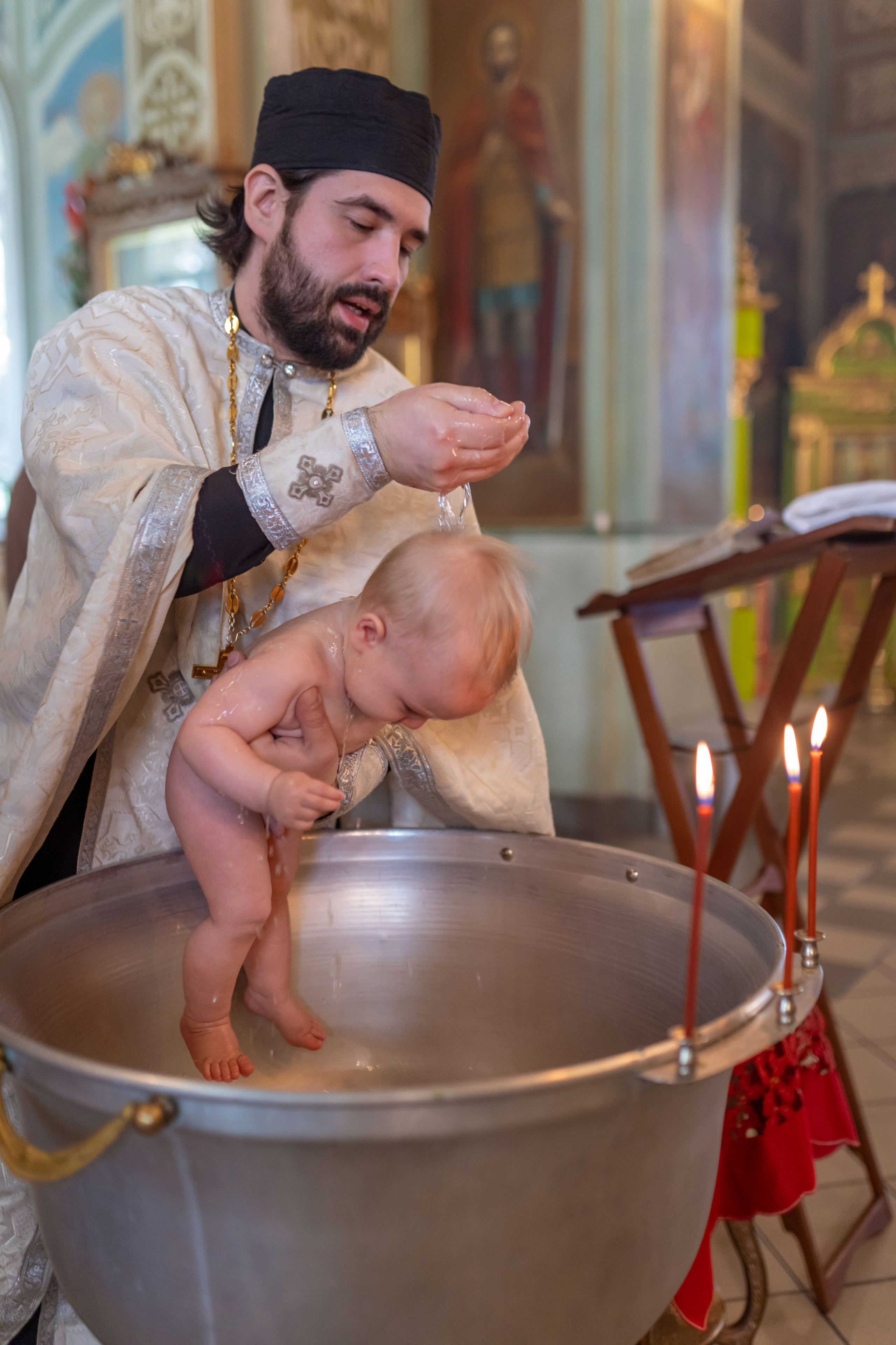 Крещение Савелия. Фотограф и Видеограф в Москве Дарья Арсентьева