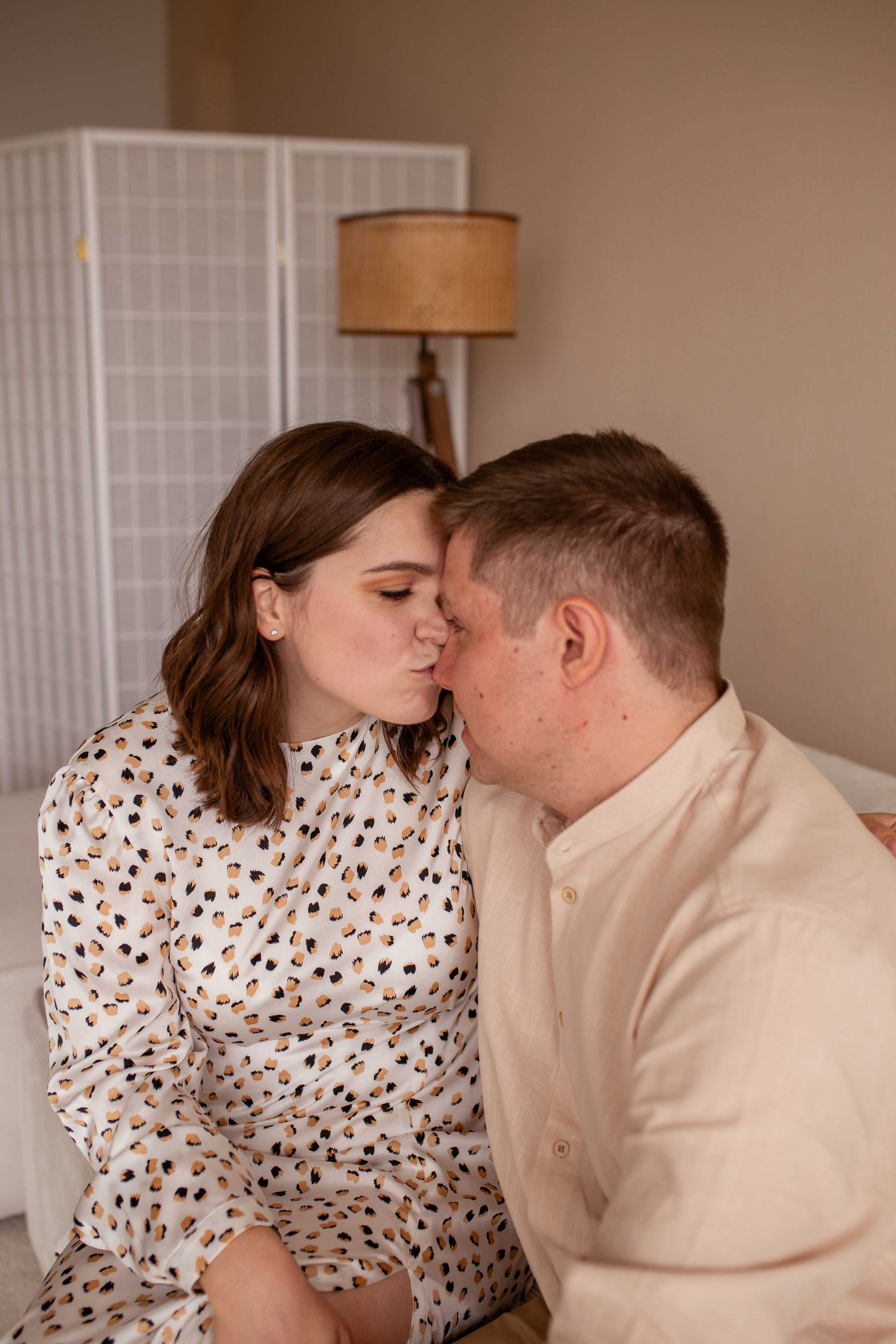 Надежда, Григорий и Ваня с семьёй