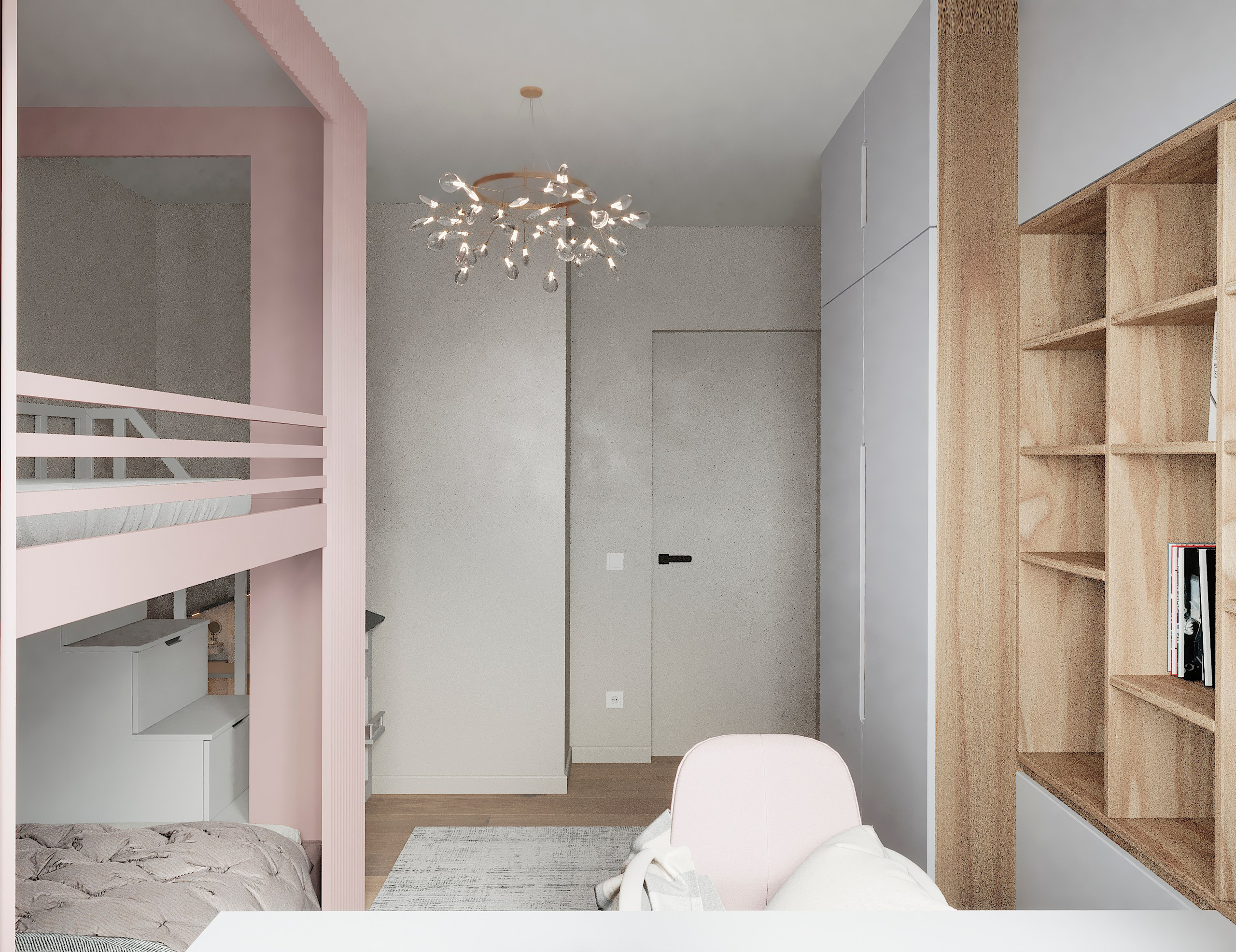 Современный интерьер с акцентами. Lina architector | Дизайн интерьера