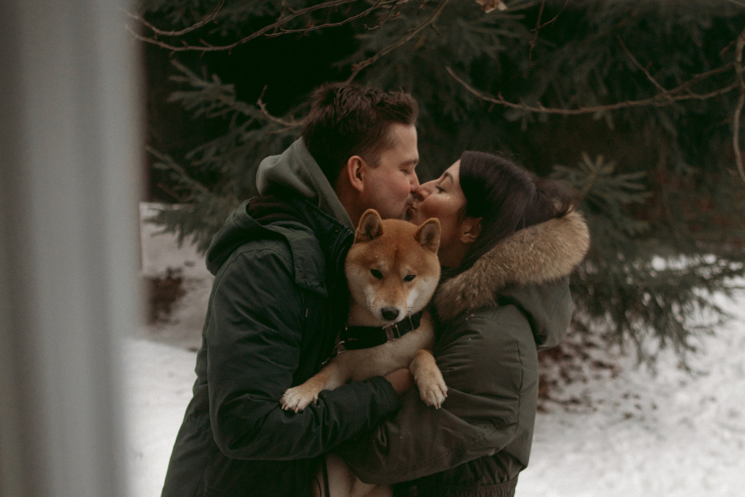 Katya, Dima, Rokki. Portrait, family and pet photographer in Cyprus, Ksenia Bourdelle