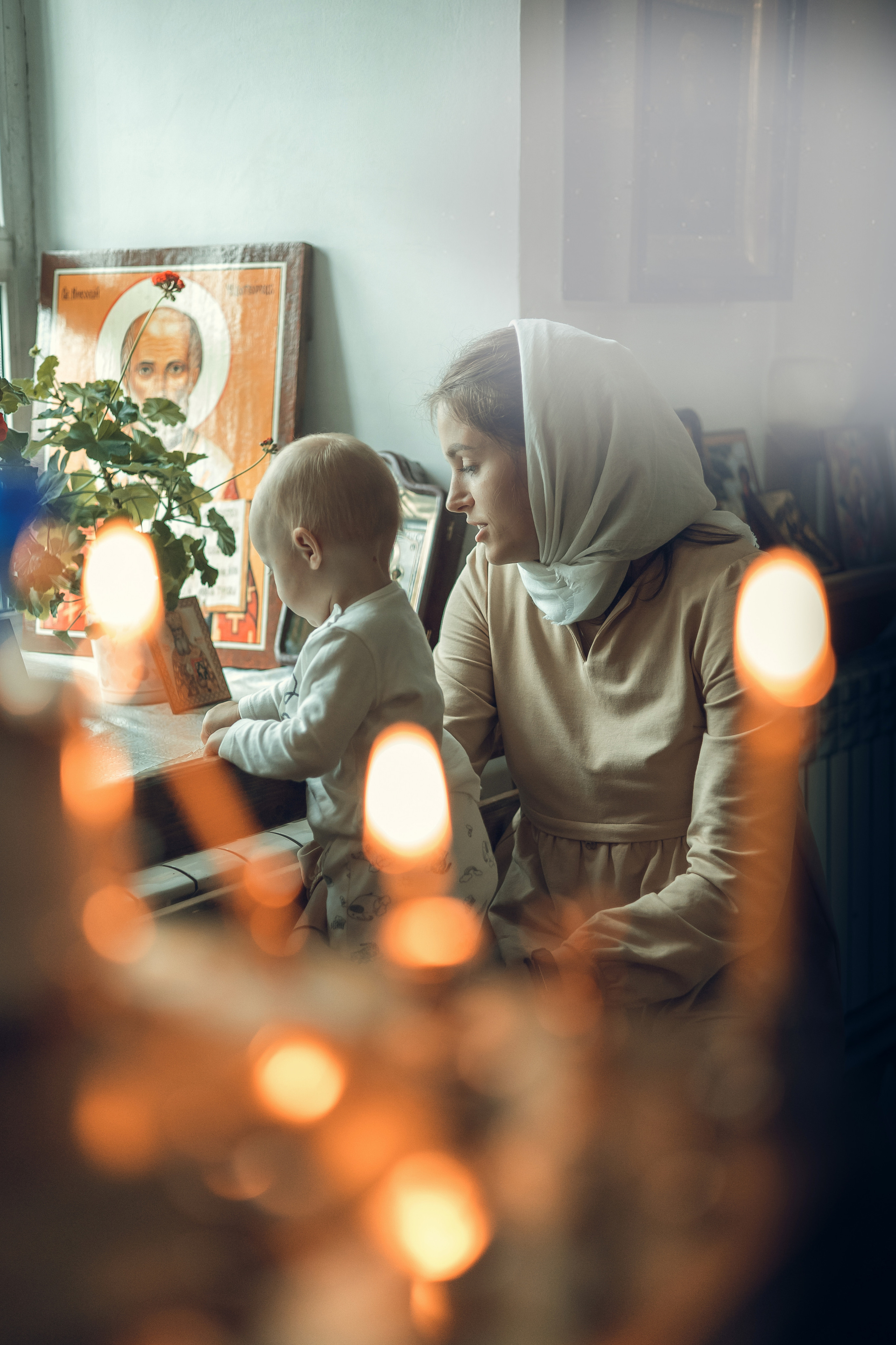 Таинство Крещения Ангелины. Семейный и детский фотограф в Ярославле Виктория Макаренко