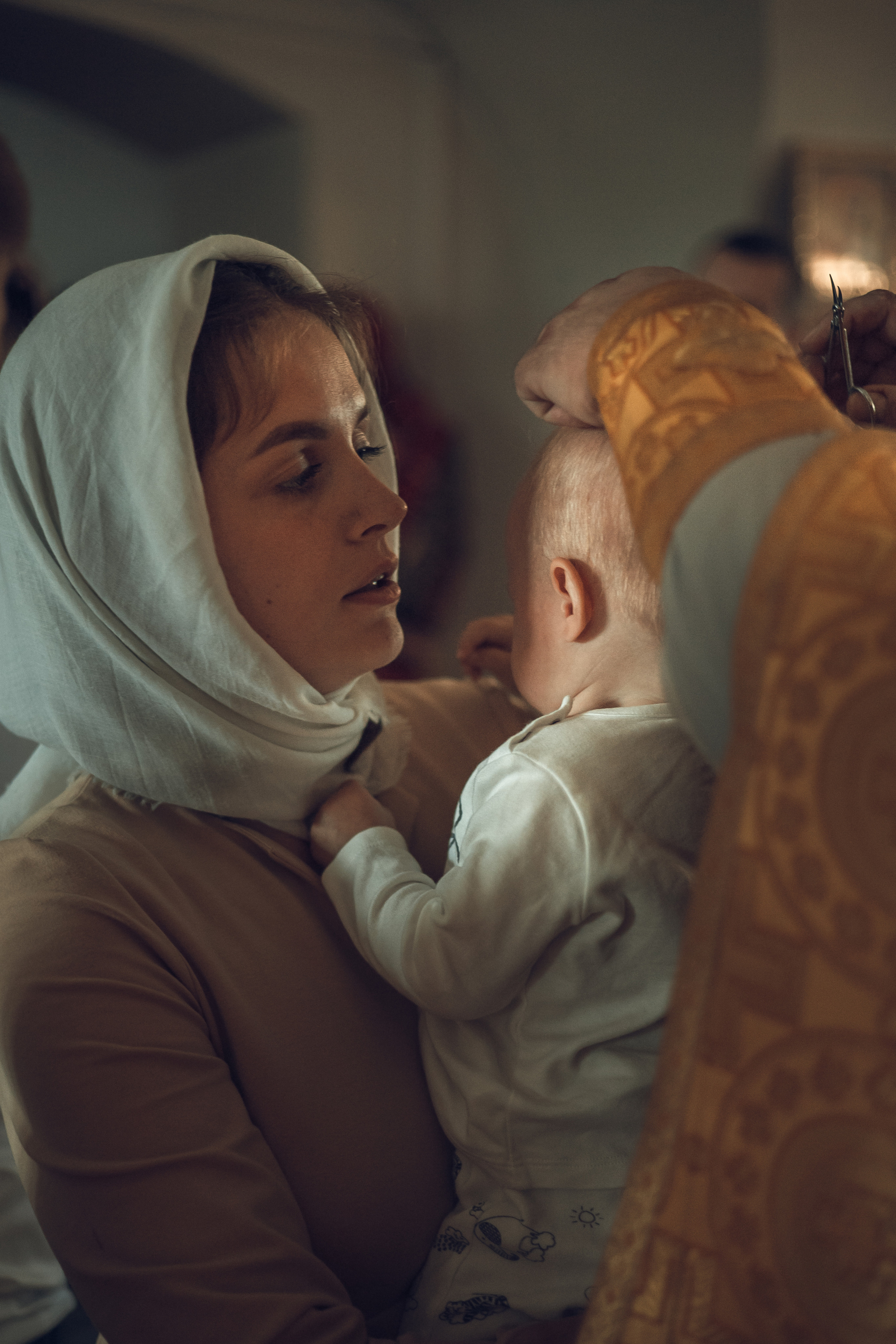 Таинство Крещения Ангелины. Семейный и детский фотограф в Ярославле Виктория Макаренко