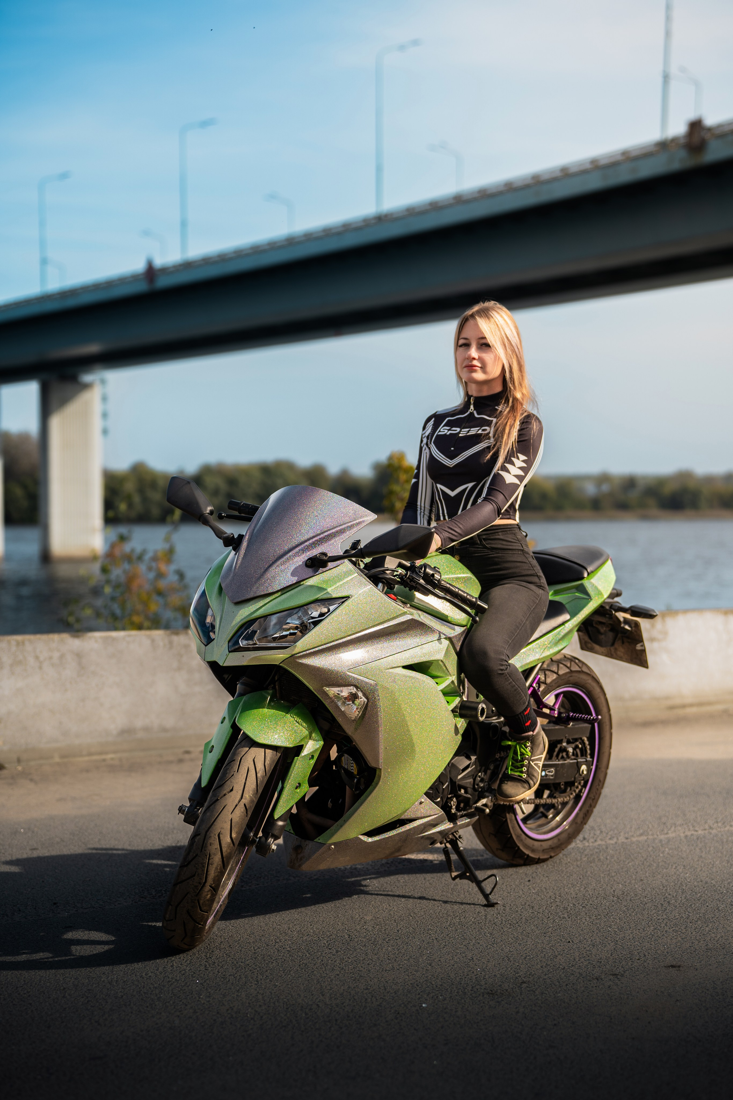 ОКСАНА & KAWASAKI NINJA. OZ Production