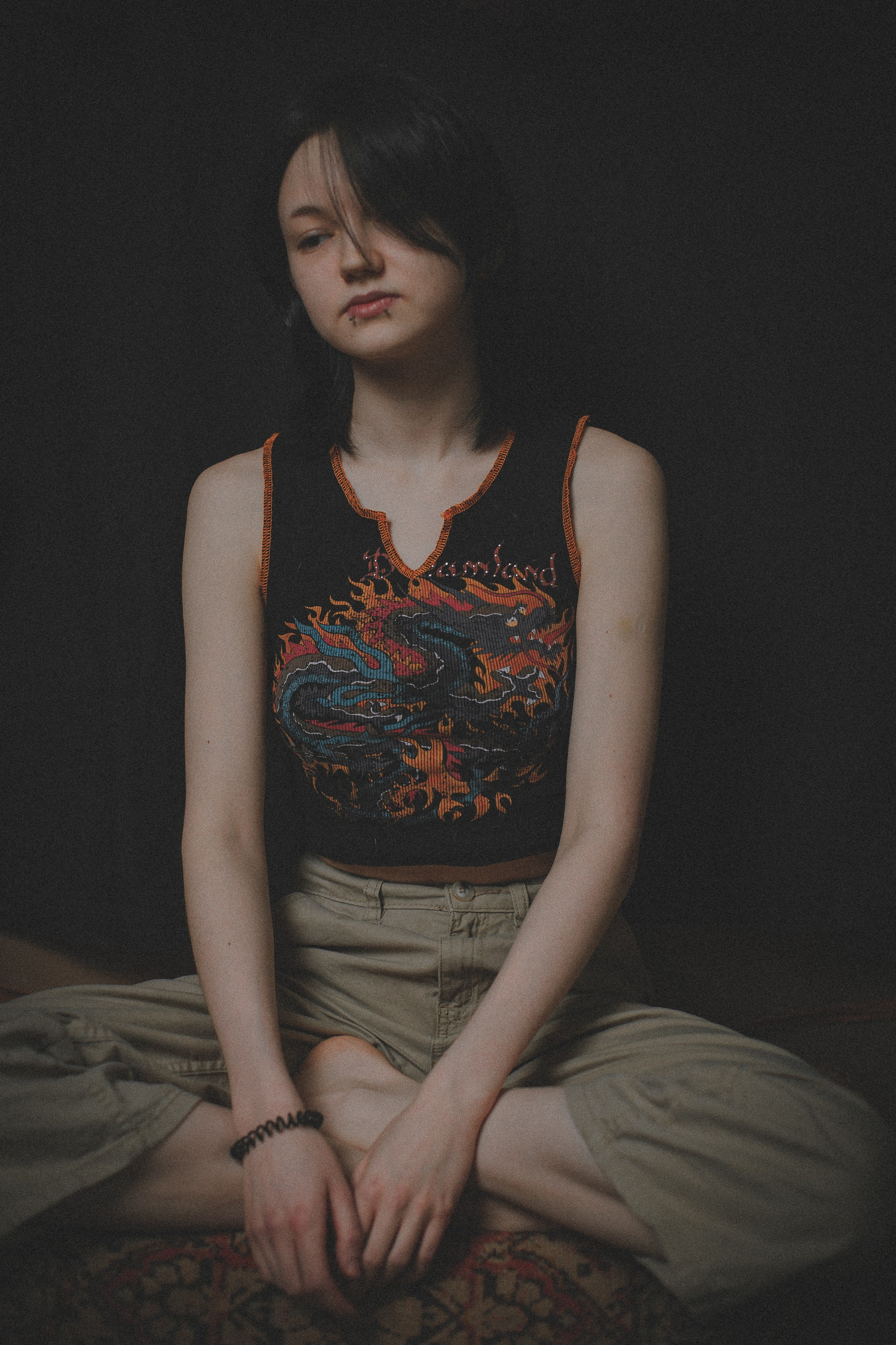 Алёна и Ася. Домашняя студия. RawCat. Портретная фотография Екатеринбург