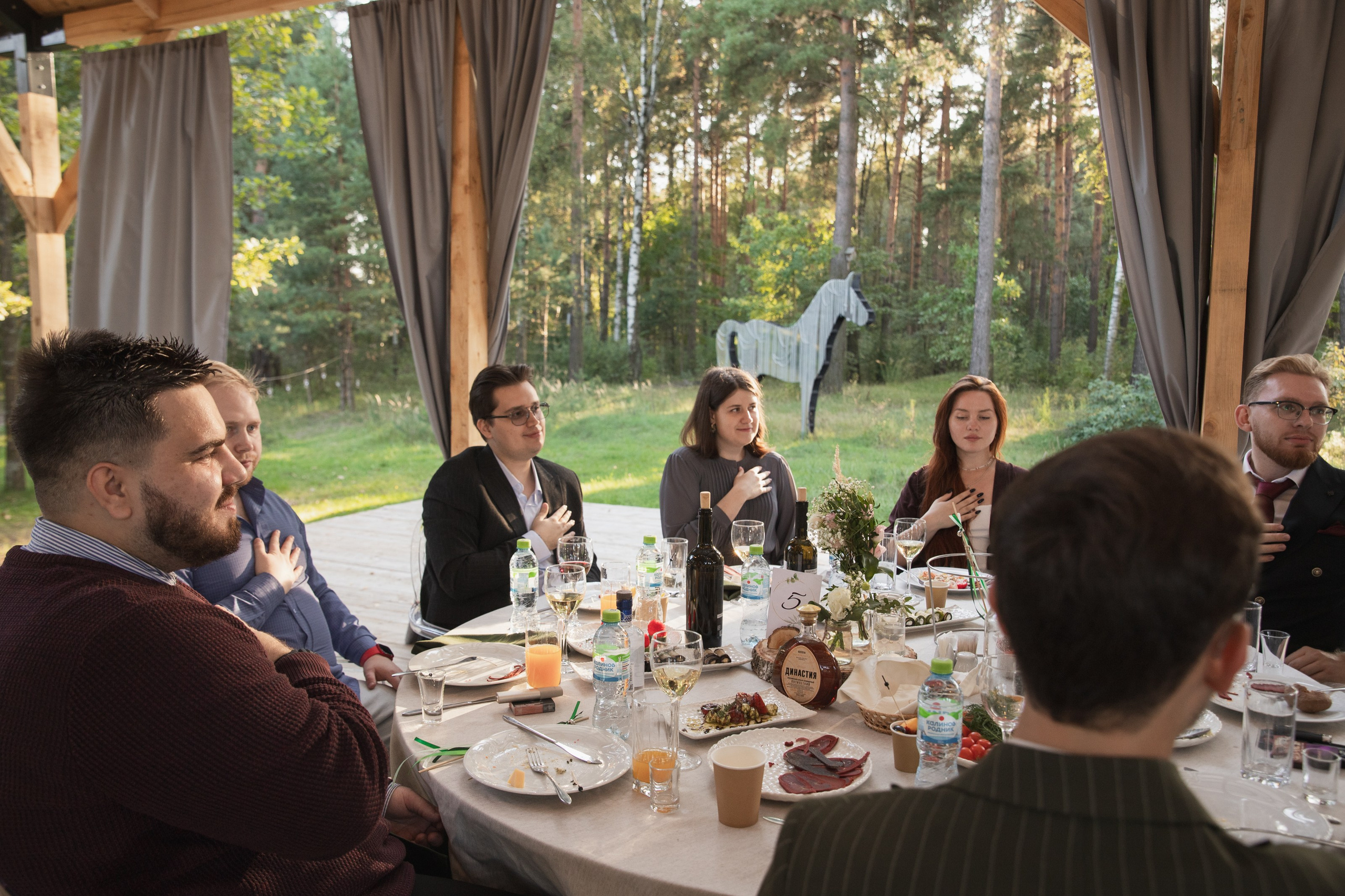 Банкет на Ферме Пешково. Свадебный и портретный фотограф в Москве Мария Кравченко