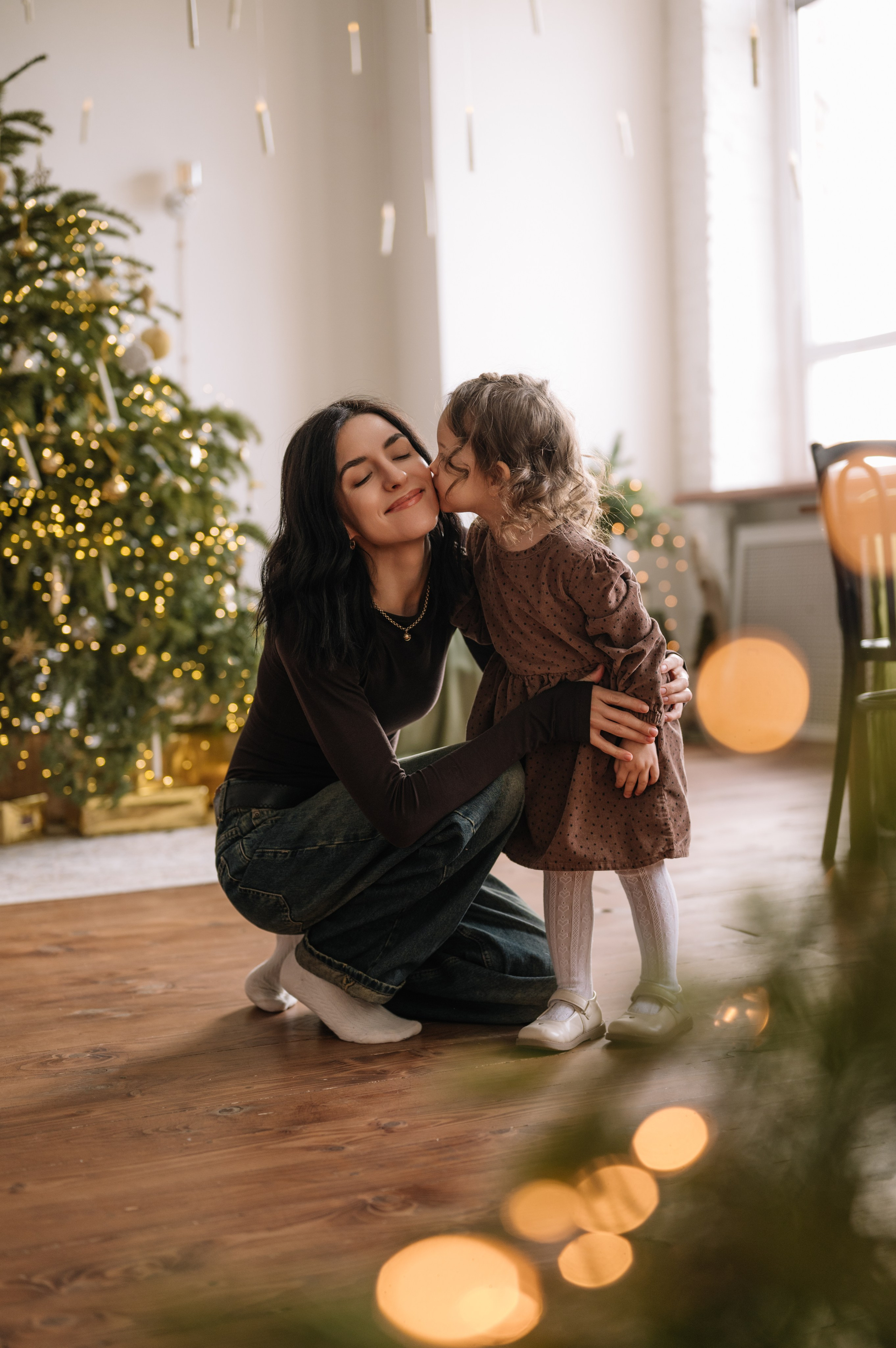 Новогодняя семейная фотосессия. Свадебный и семейный фотограф в Краснодаре Алина Мельник