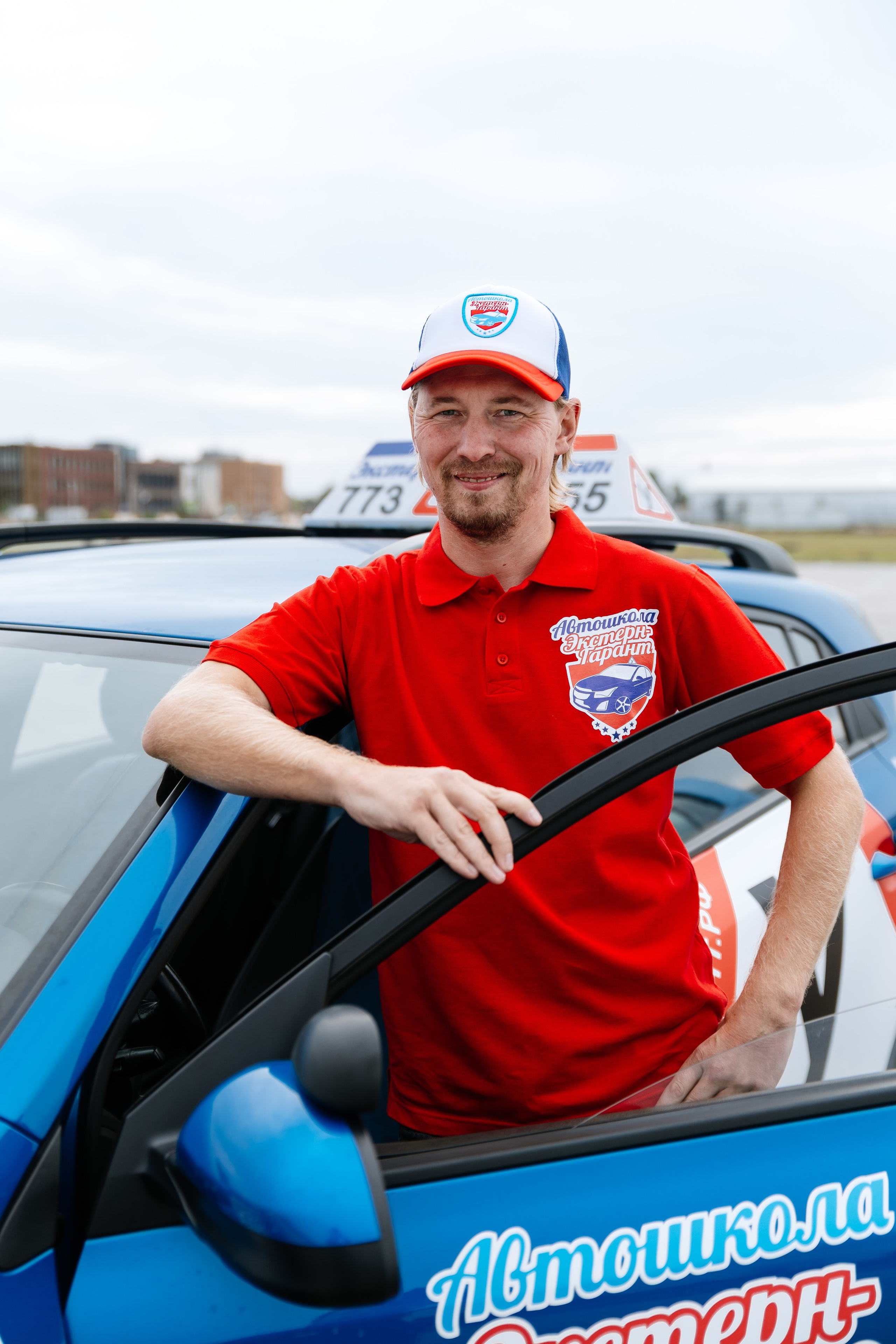 Extern-Garant Driving School. Content shooting. KRIS KRUPINNIKOVA