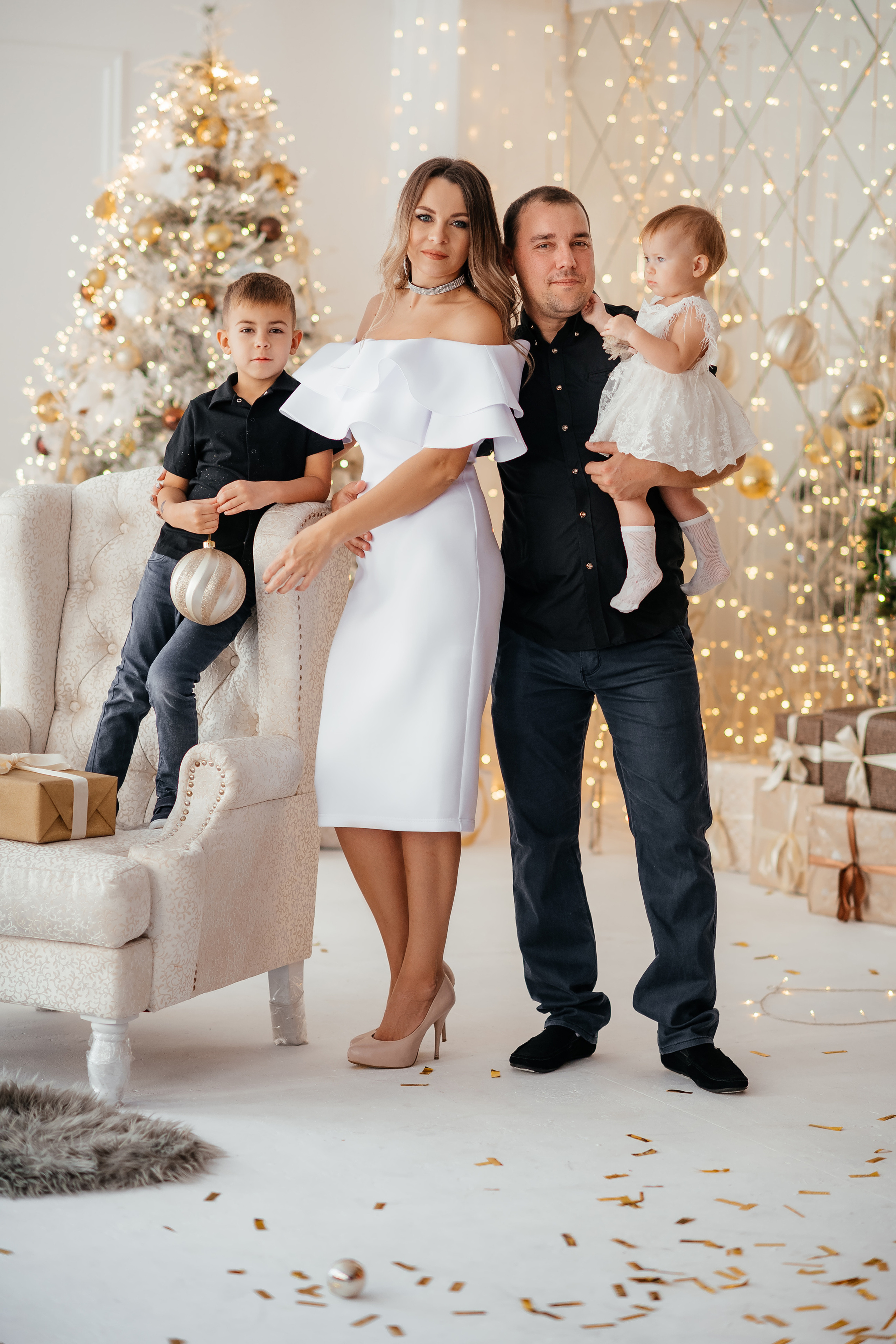 Новогодняя сьемка. Фотограф Анна Качан