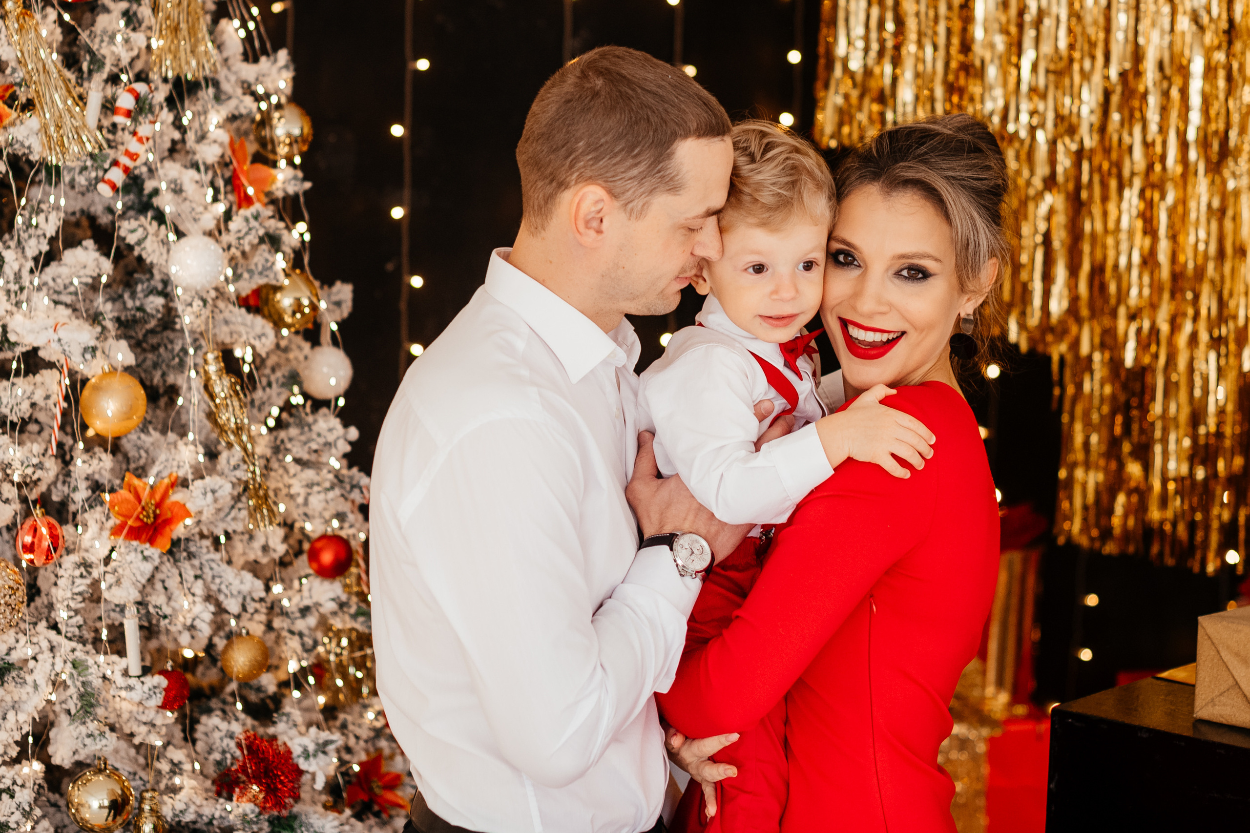 Новогодняя сьемка. Фотограф Анна Качан