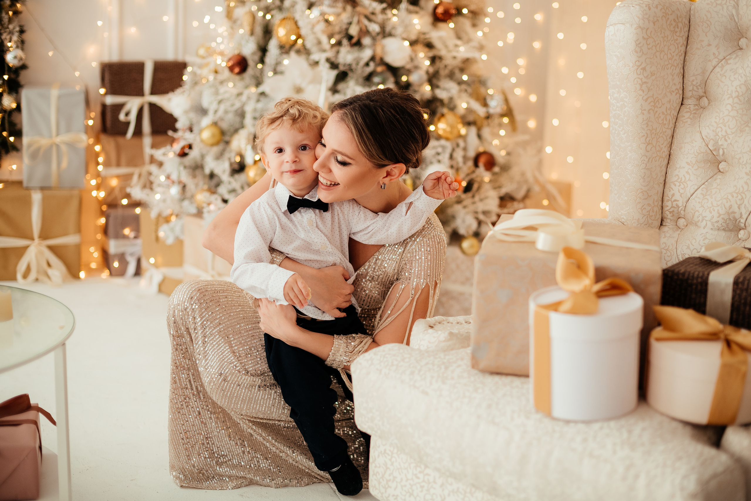 Новогодняя сьемка. Фотограф Анна Качан