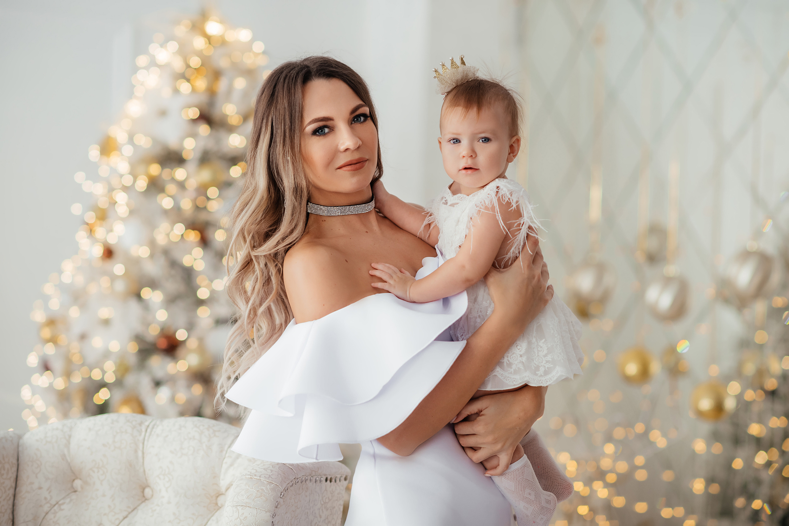 Новогодняя сьемка. Фотограф Анна Качан