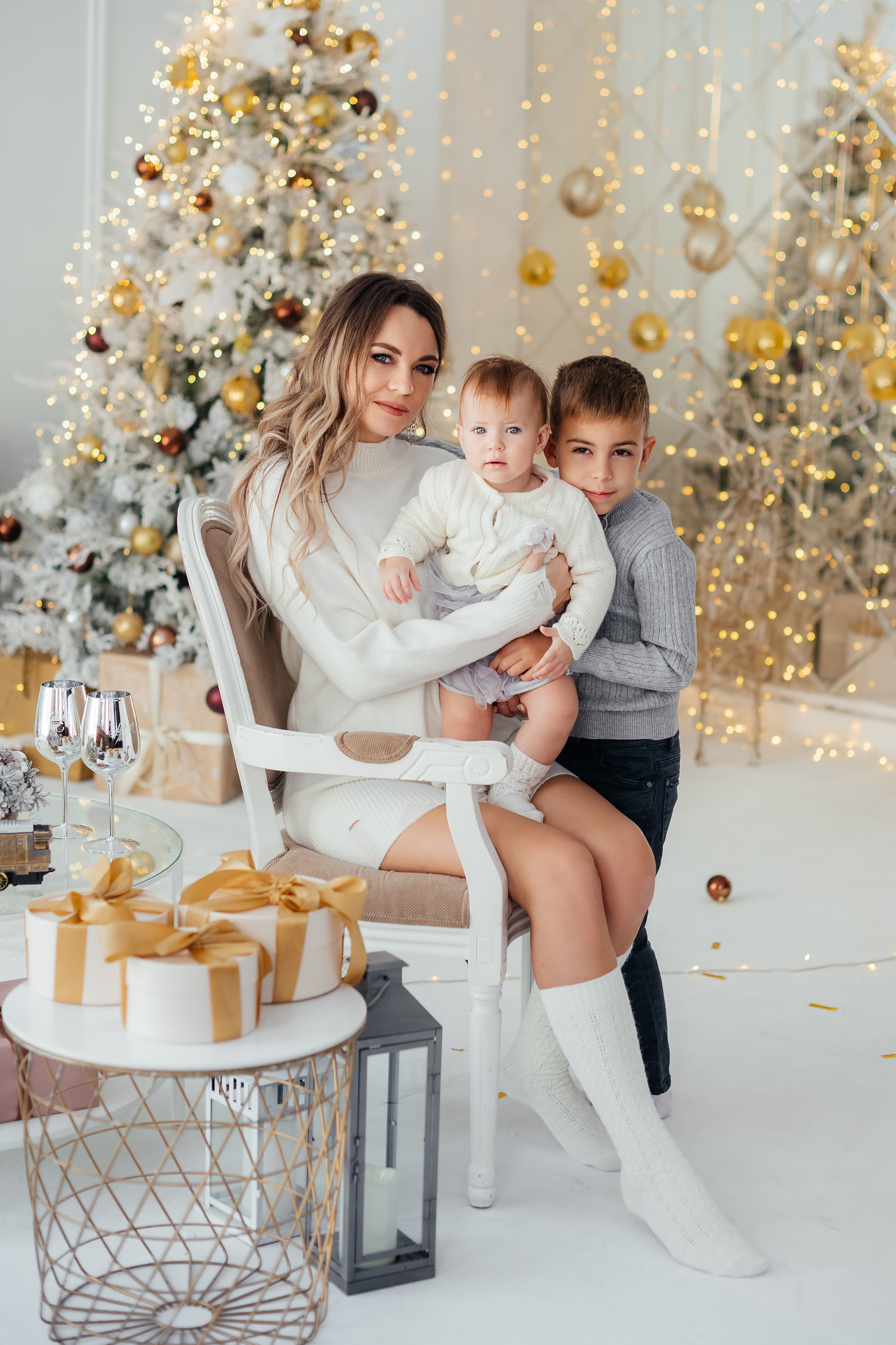 Новогодняя сьемка. Фотограф Анна Качан