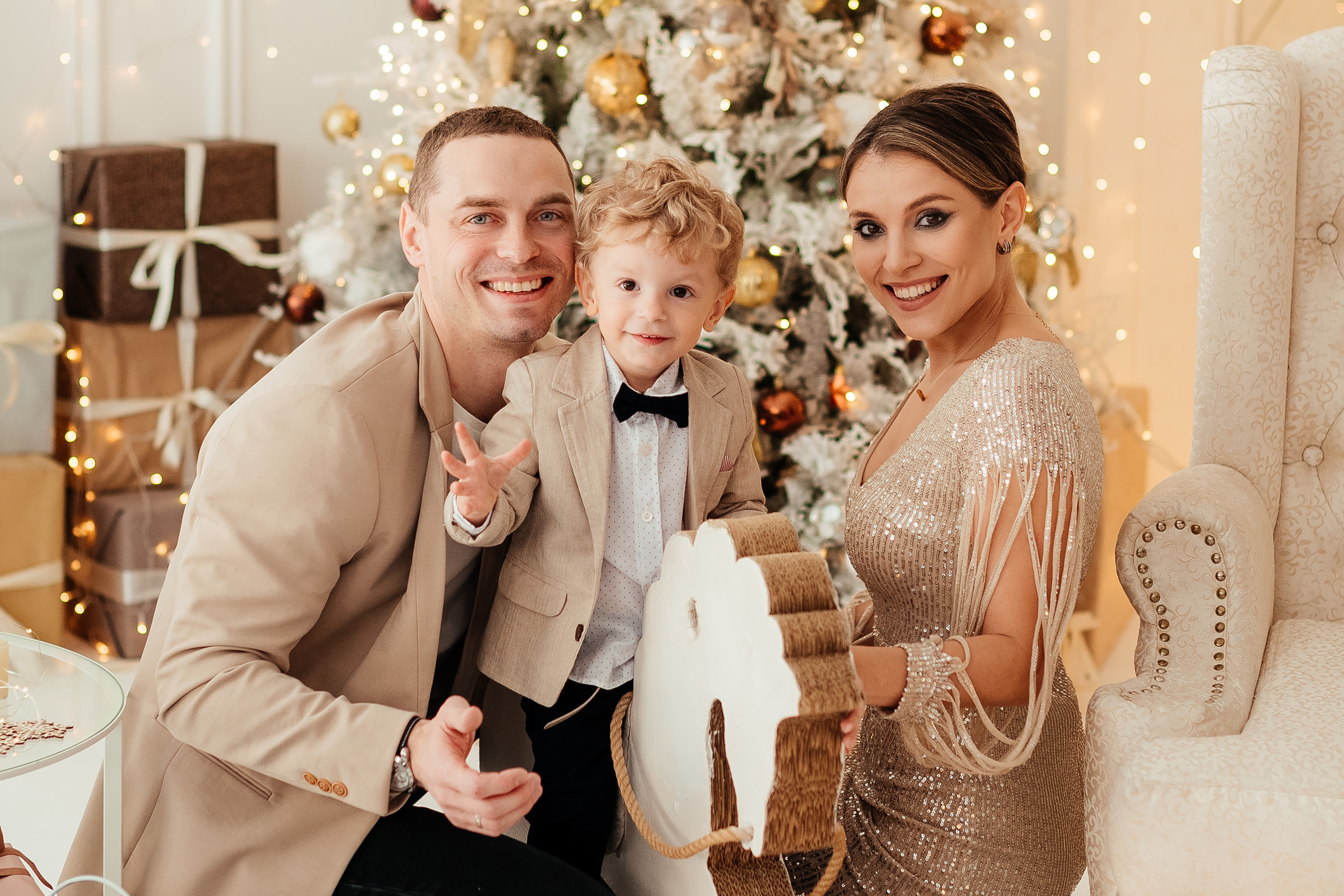 Новогодняя сьемка. Фотограф Анна Качан