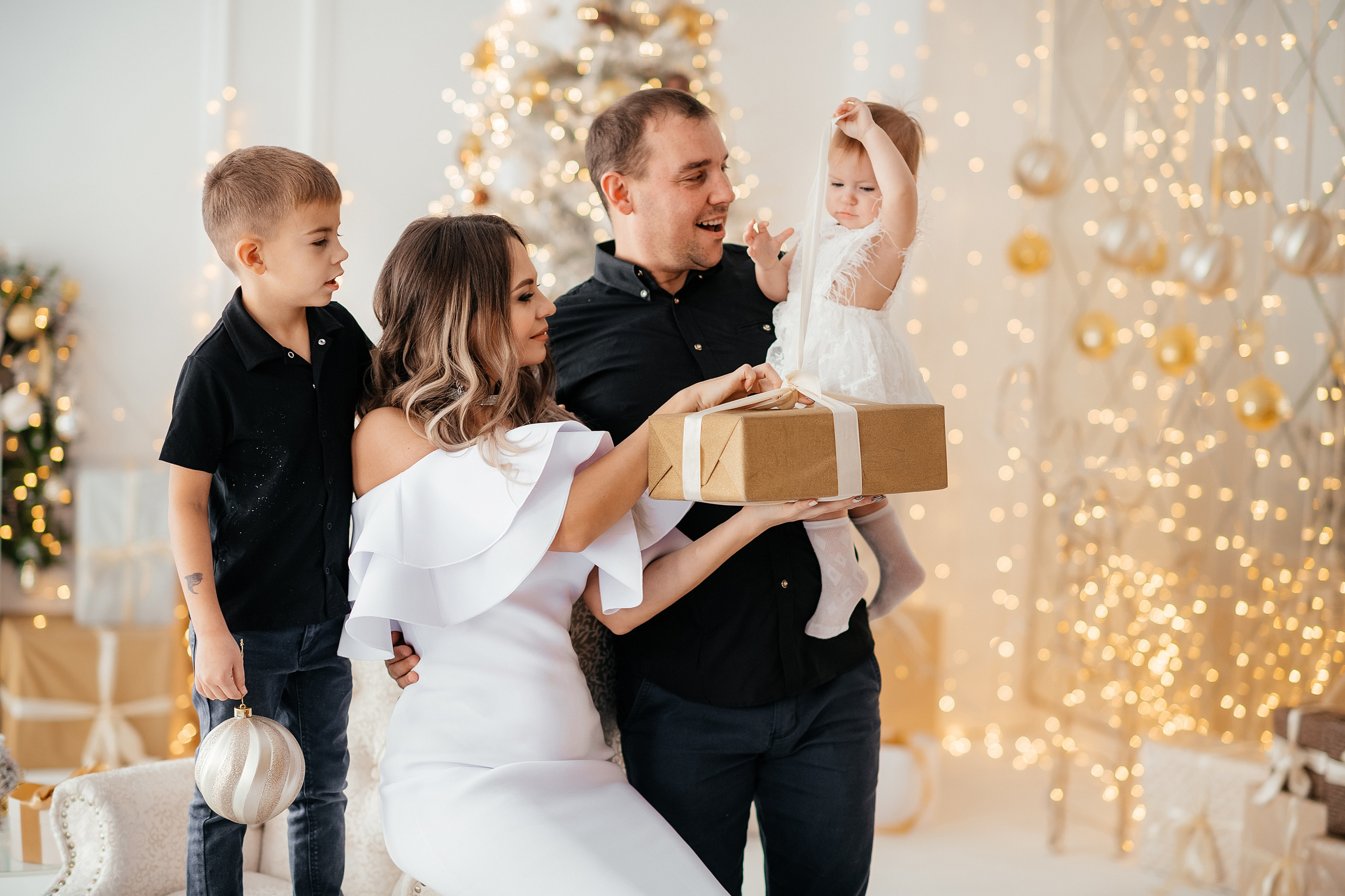 Новогодняя сьемка. Фотограф Анна Качан