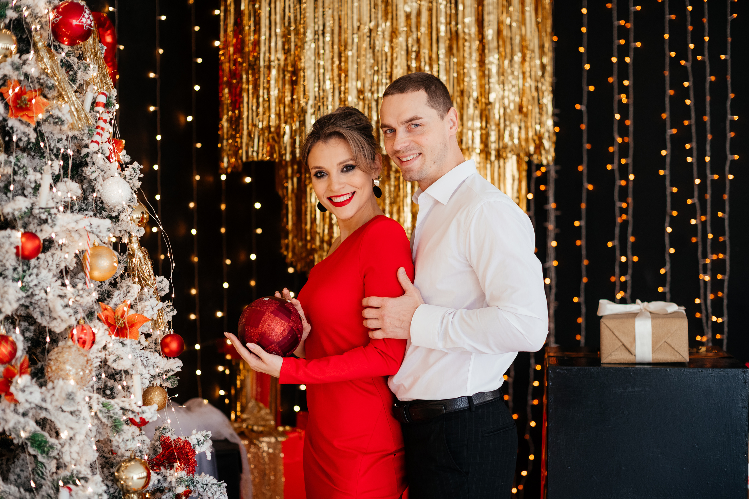 Новогодняя сьемка. Фотограф Анна Качан