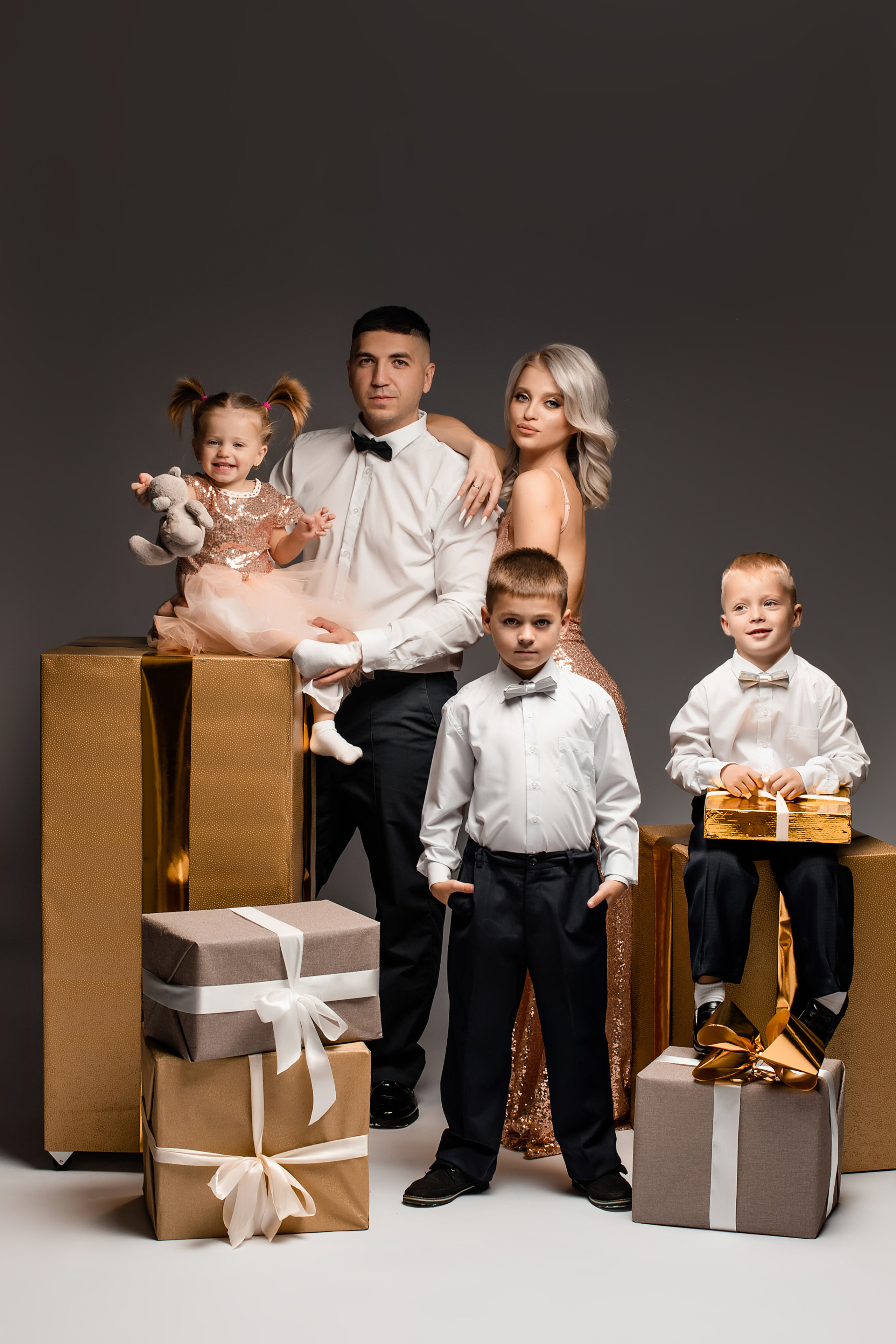 Новогодняя сьемка. Фотограф Анна Качан