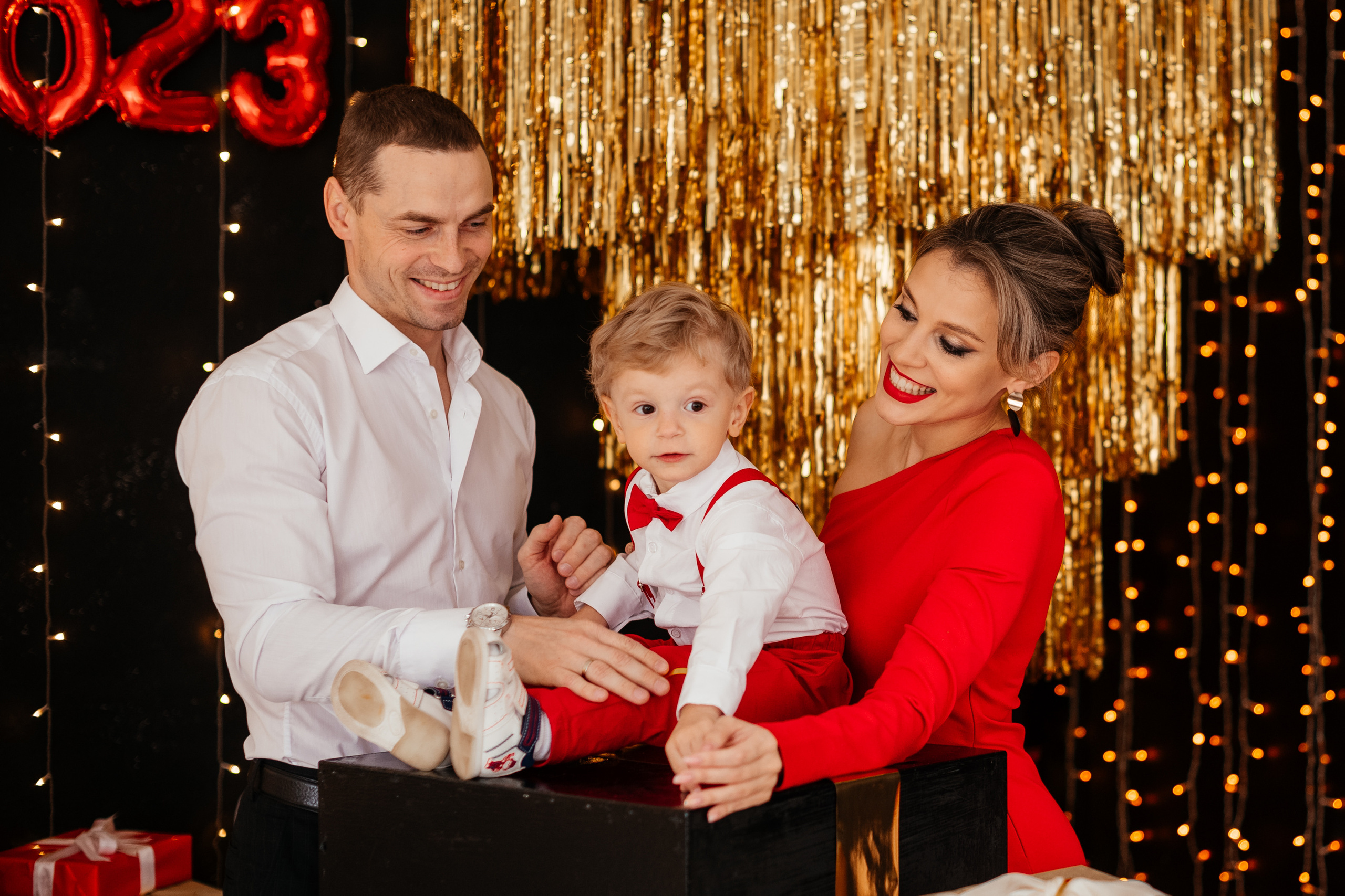 Новогодняя сьемка. Фотограф Анна Качан