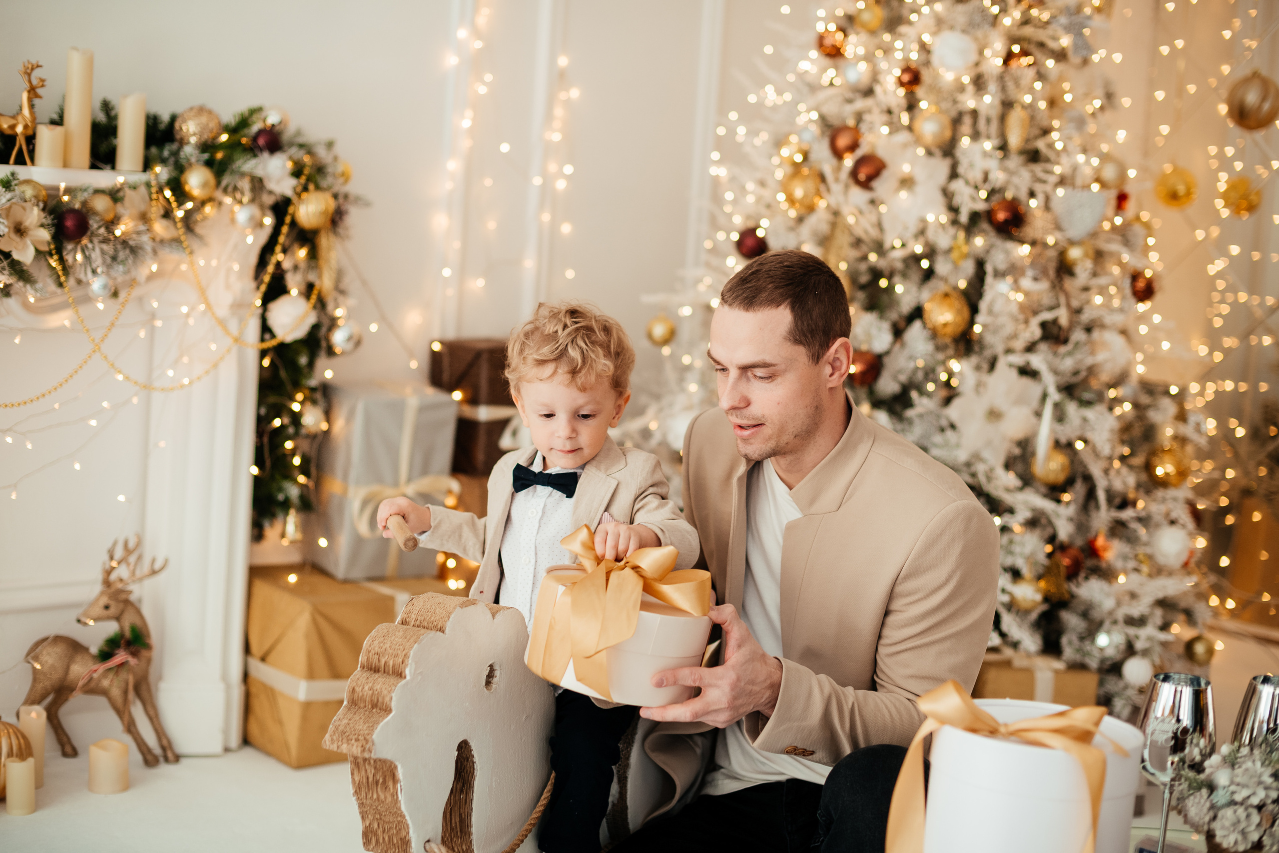 Новогодняя сьемка. Фотограф Анна Качан