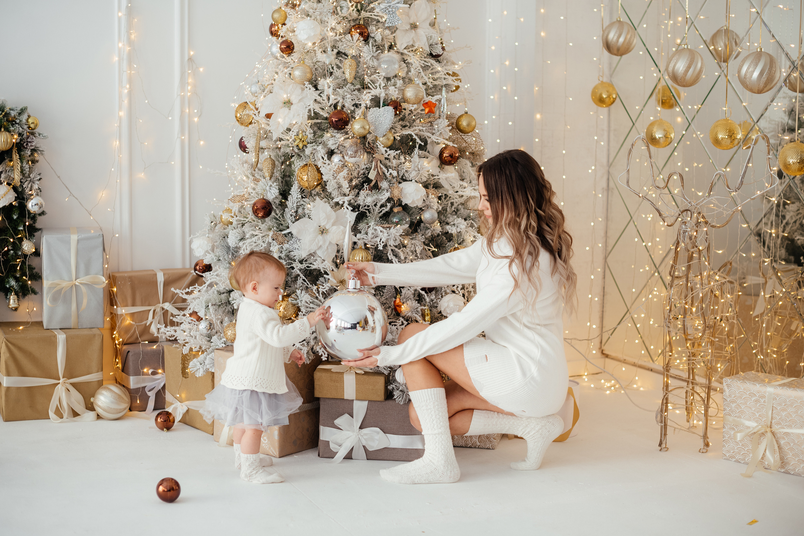 Новогодняя сьемка. Фотограф Анна Качан