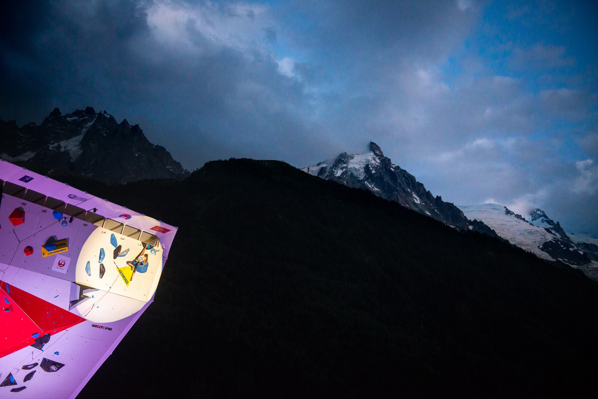 Скалолазание в Шамони